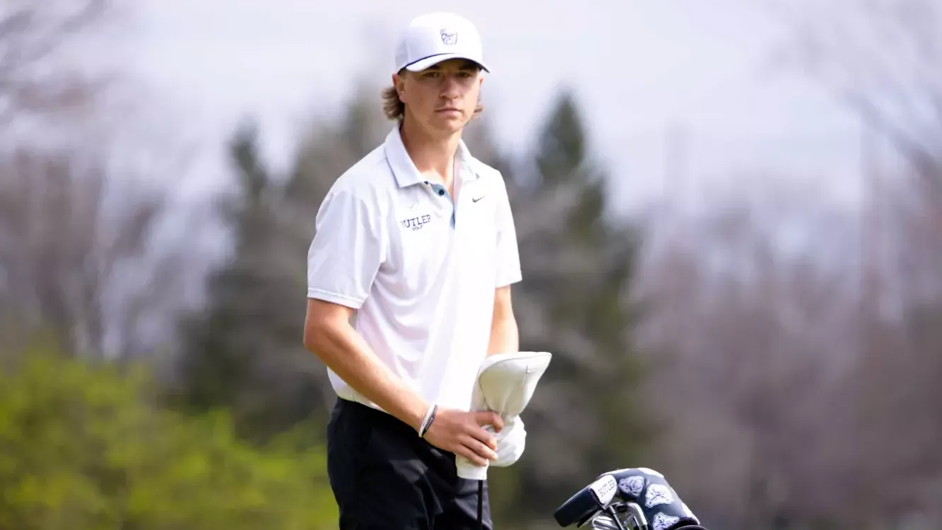 Logan Sutto on Hole 12 - Don Benbow Butler Spring Invitational