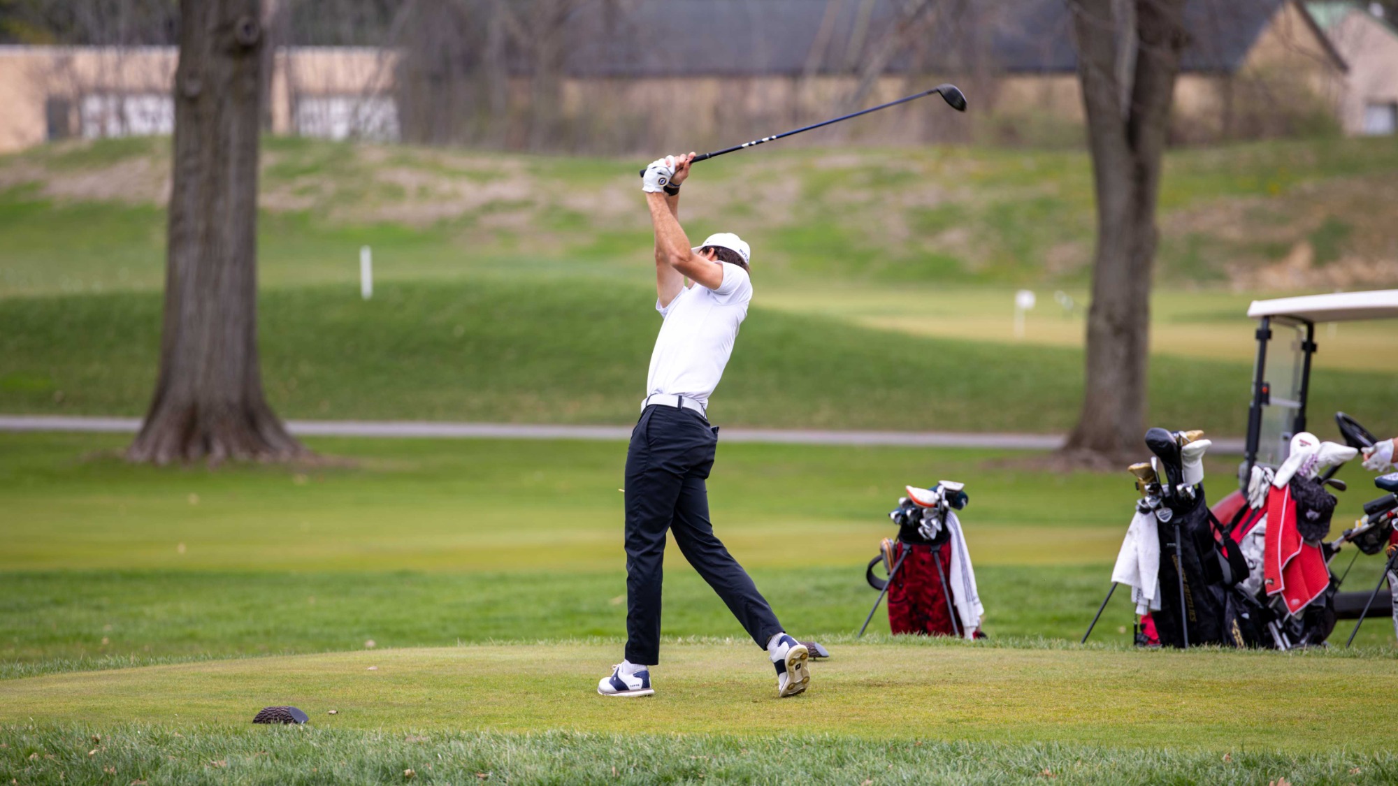 Leo Zurovac on Hole 1 - Don Benbow Butler Spring Invitational