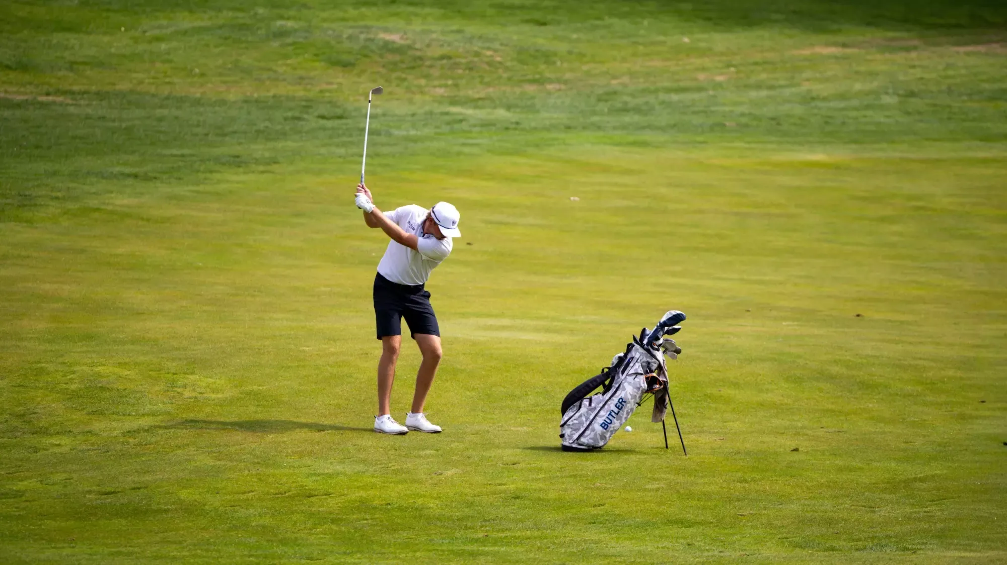 Luke Kruger on Hole 7 - Don Benbow Butler Spring Invitational