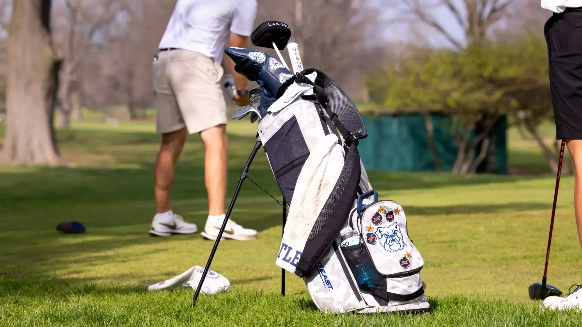 Ethan Blomme's Bag on Hole 12 - Don Benbow Butler Spring Invitational