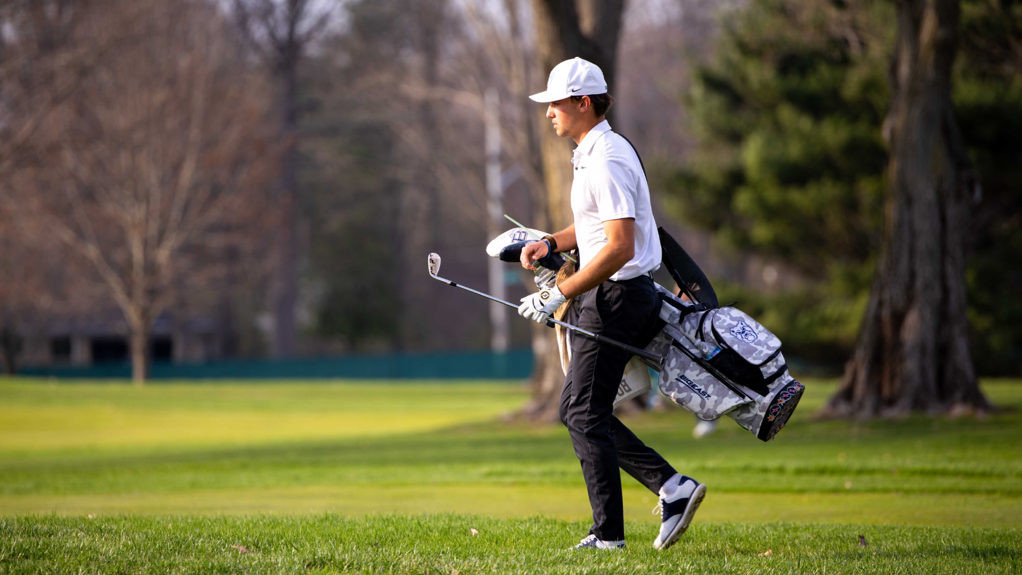 Leo Zurovac on Hole 17 - Don Benbow Butler Spring Invitational