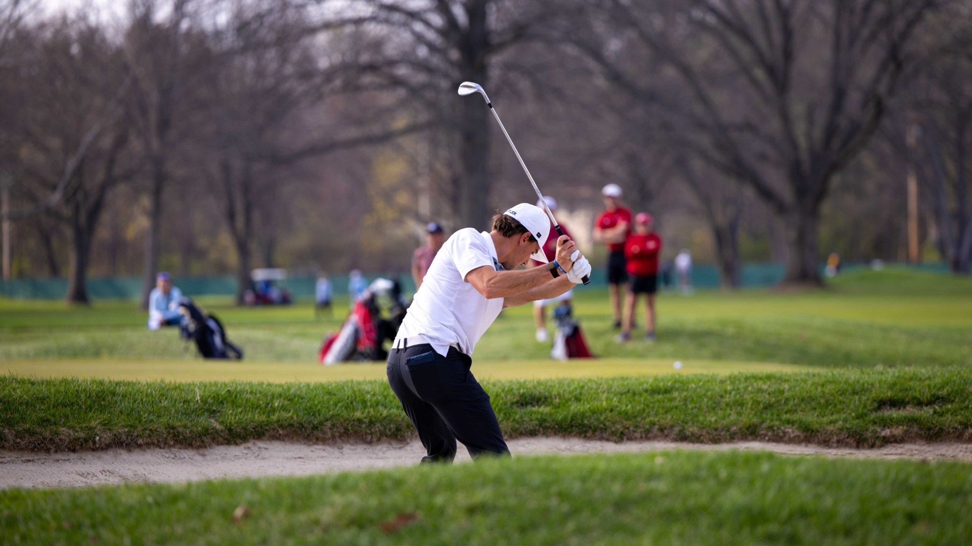 Leo Zurovac on Hole 17 - Don Benbow Butler Spring Invitational