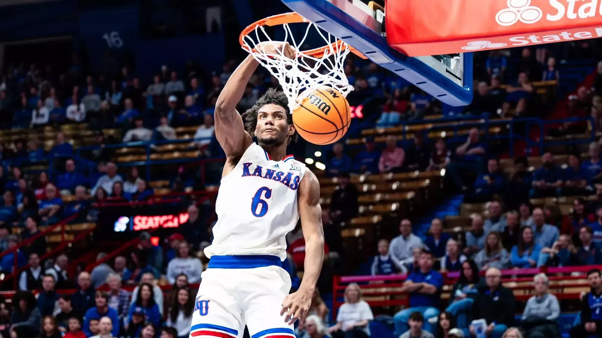 Samis Calderon - Action Shot from 2025-26 Season at Kansas