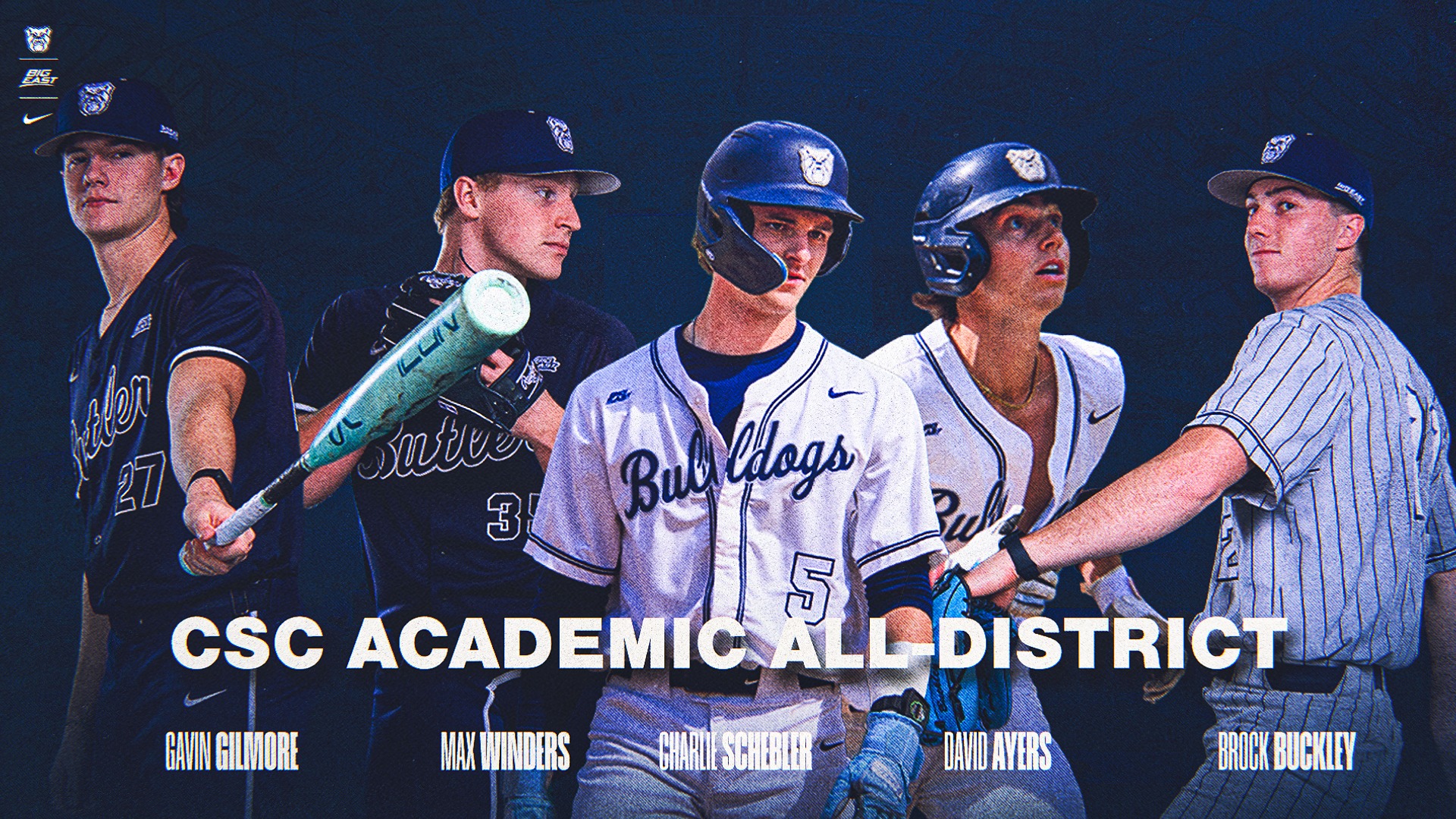 CSC Academic All-District Baseball