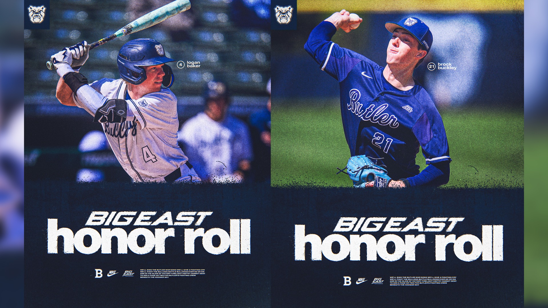 Baker & Buckley Honor Roll 