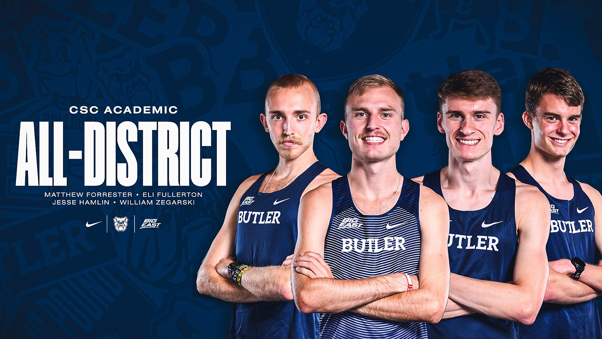 CSC XC/TF 2026- Zegarski, Fullerton, Hamlin, Forrester