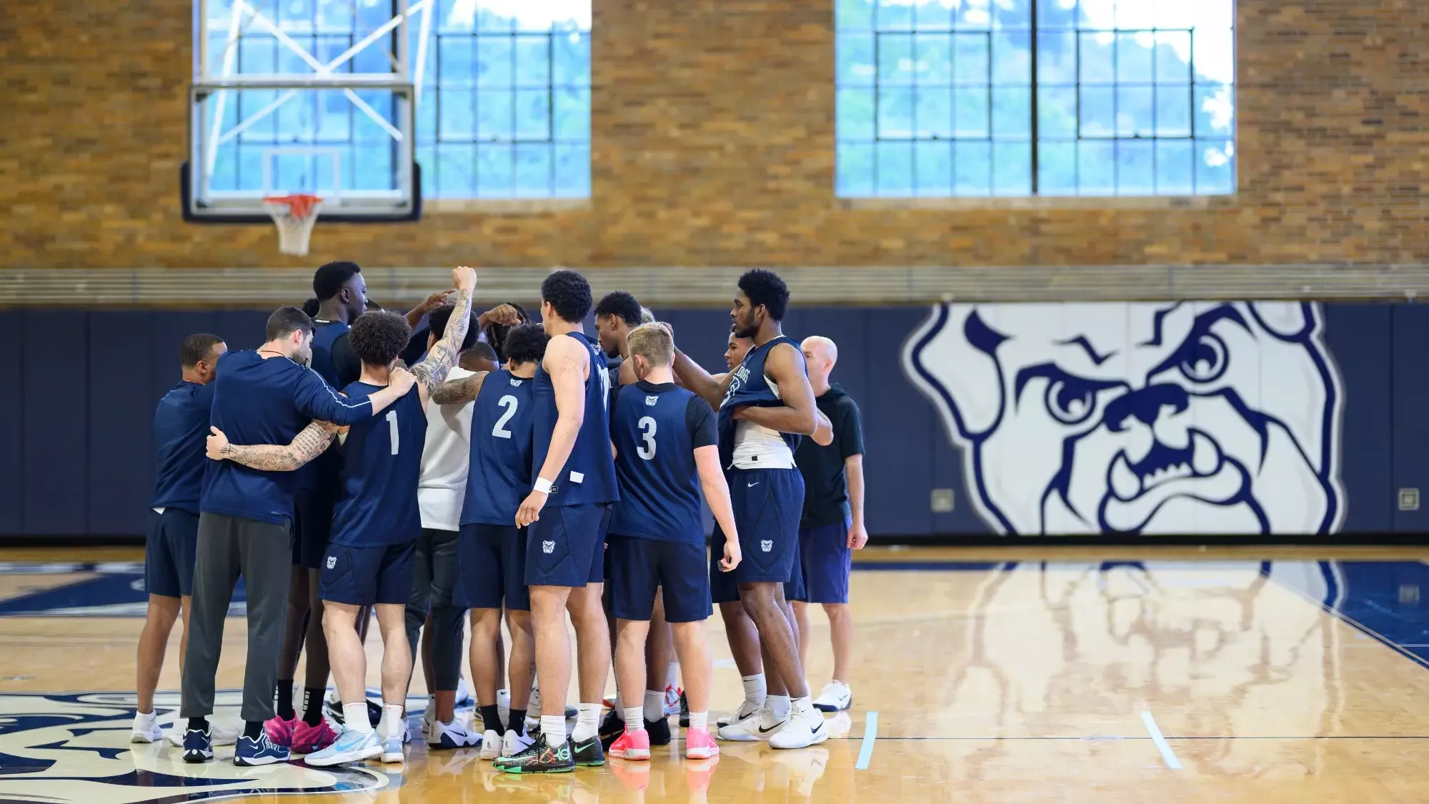 2026-27 MBB Team Huddle - Summer Practice in EFG