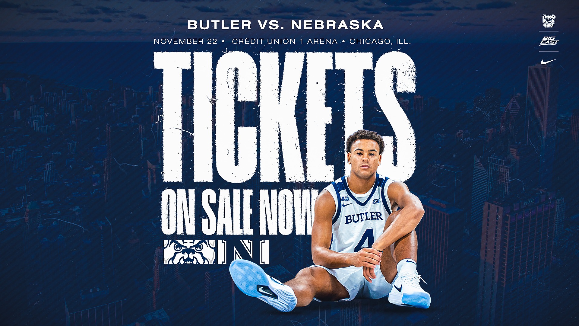 2026-27 MBB - Nebraska Game in Chicago - Ticket Graphic 16x9