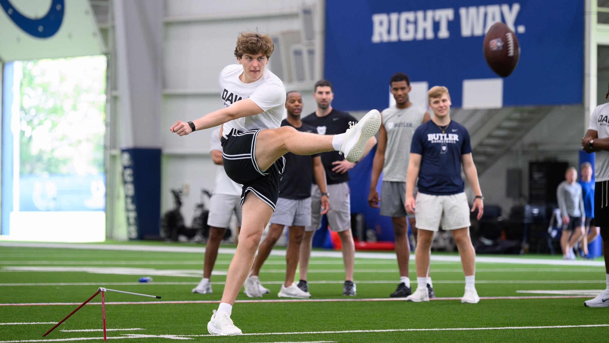 Eduardo Klafke - Kicking at Colts Facility - 2026
