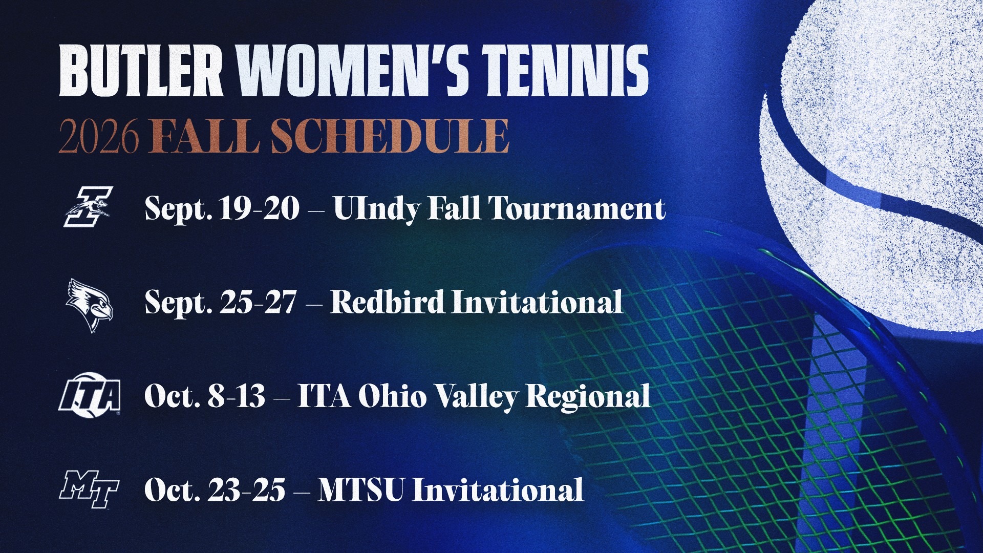 Fall 2026 W Tennis Schedule Graphic 16x9
