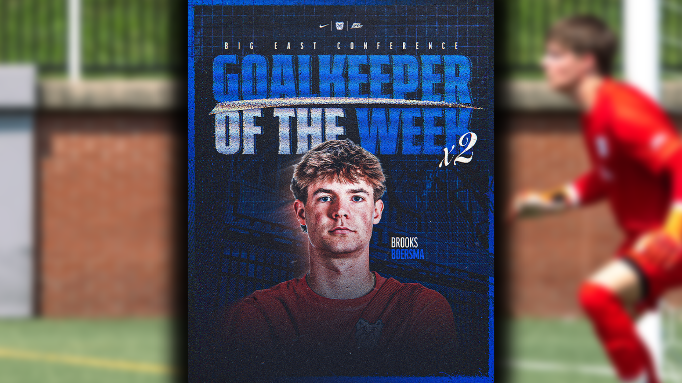 2026 MSOC Boersma Goalkeeper of the Week
