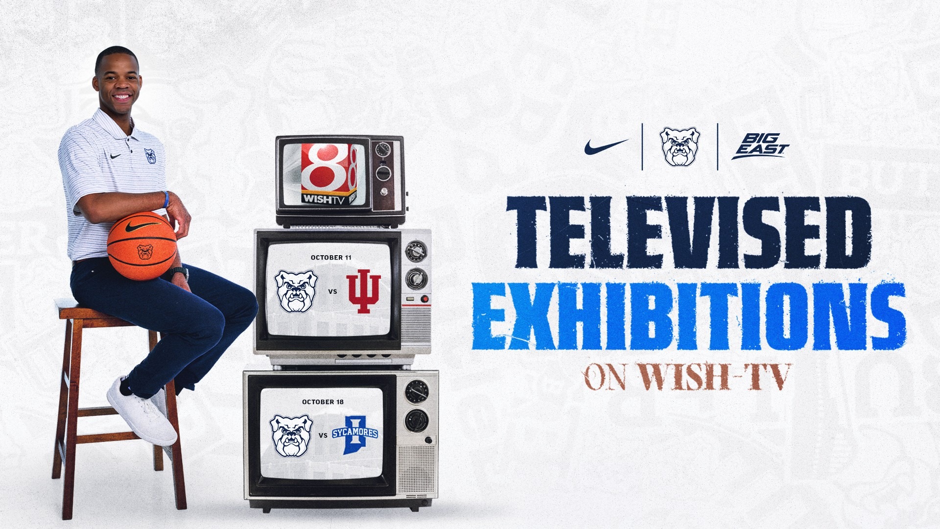 2026-27 MBB Exhibitions on WISH-TV - 16x9 Graphic