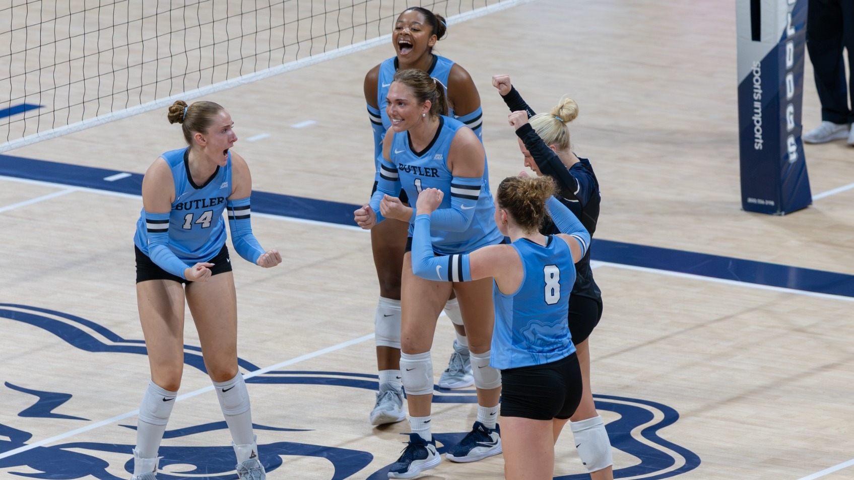 Butler Downs Youngstown State in Straight Sets