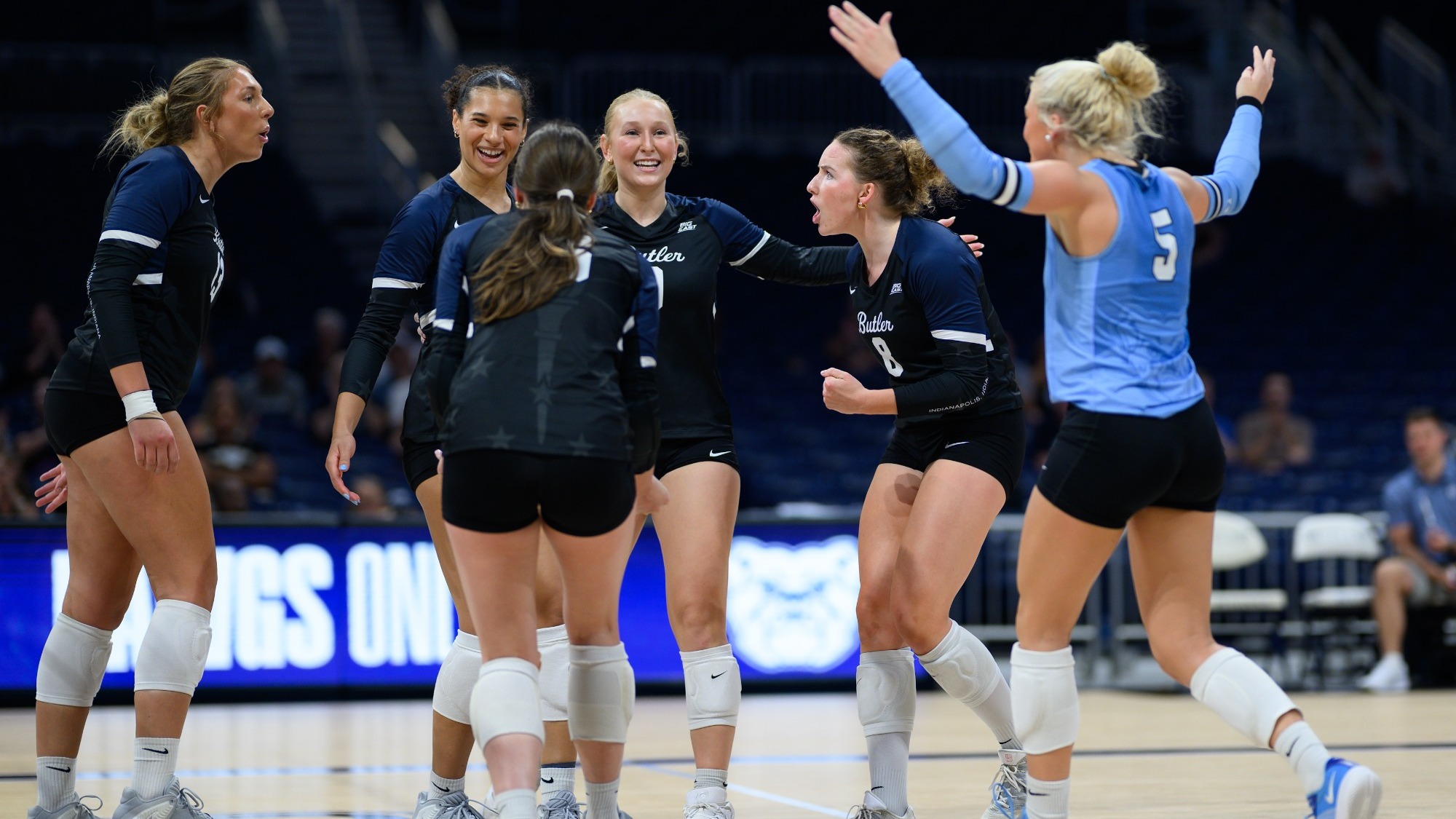 Bulldogs Claim Victory in Three Sets  