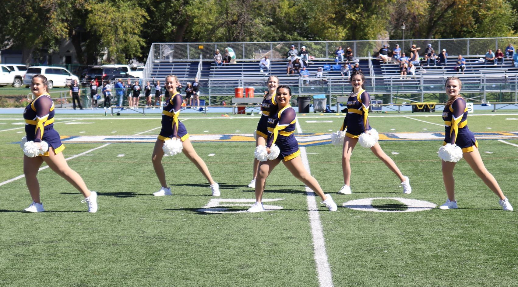 BVU Dance Team Performance vs Luther Sept. 2021