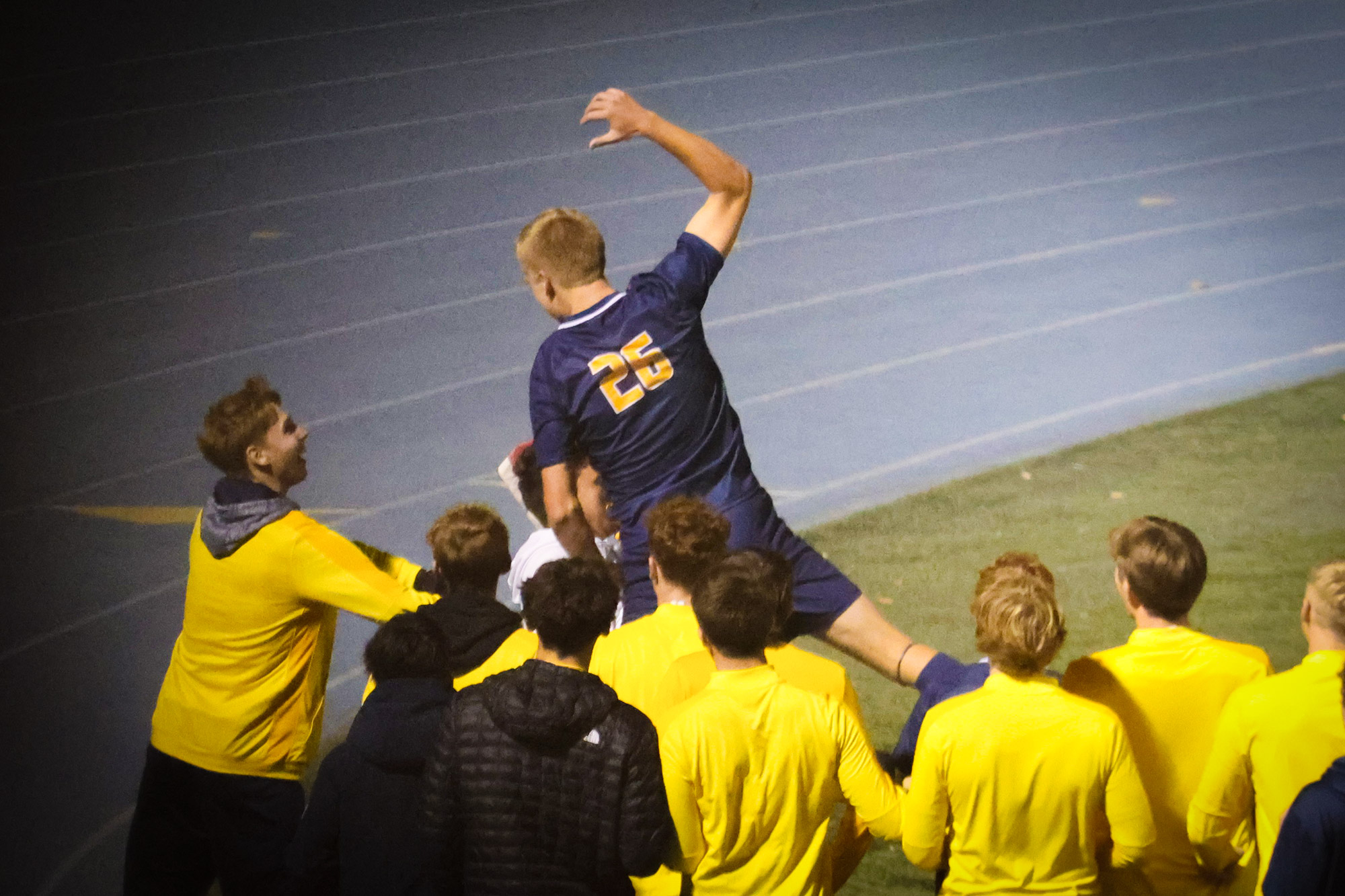 Tyler Bailiff, men's soccer vs. Oak Hills