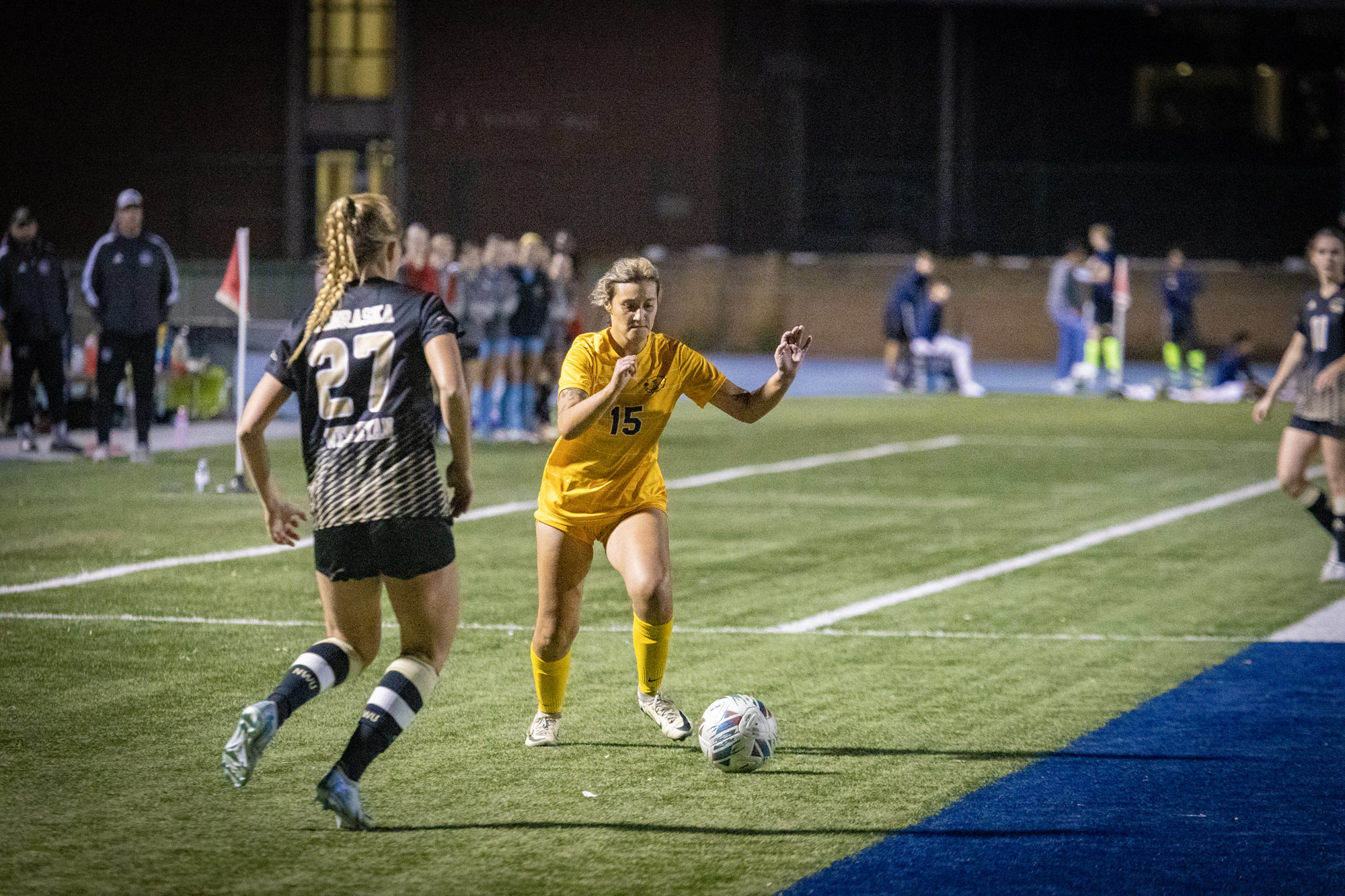 Bailey Gibbons, BVU women's soccer vs. Nebraska Wesleyan