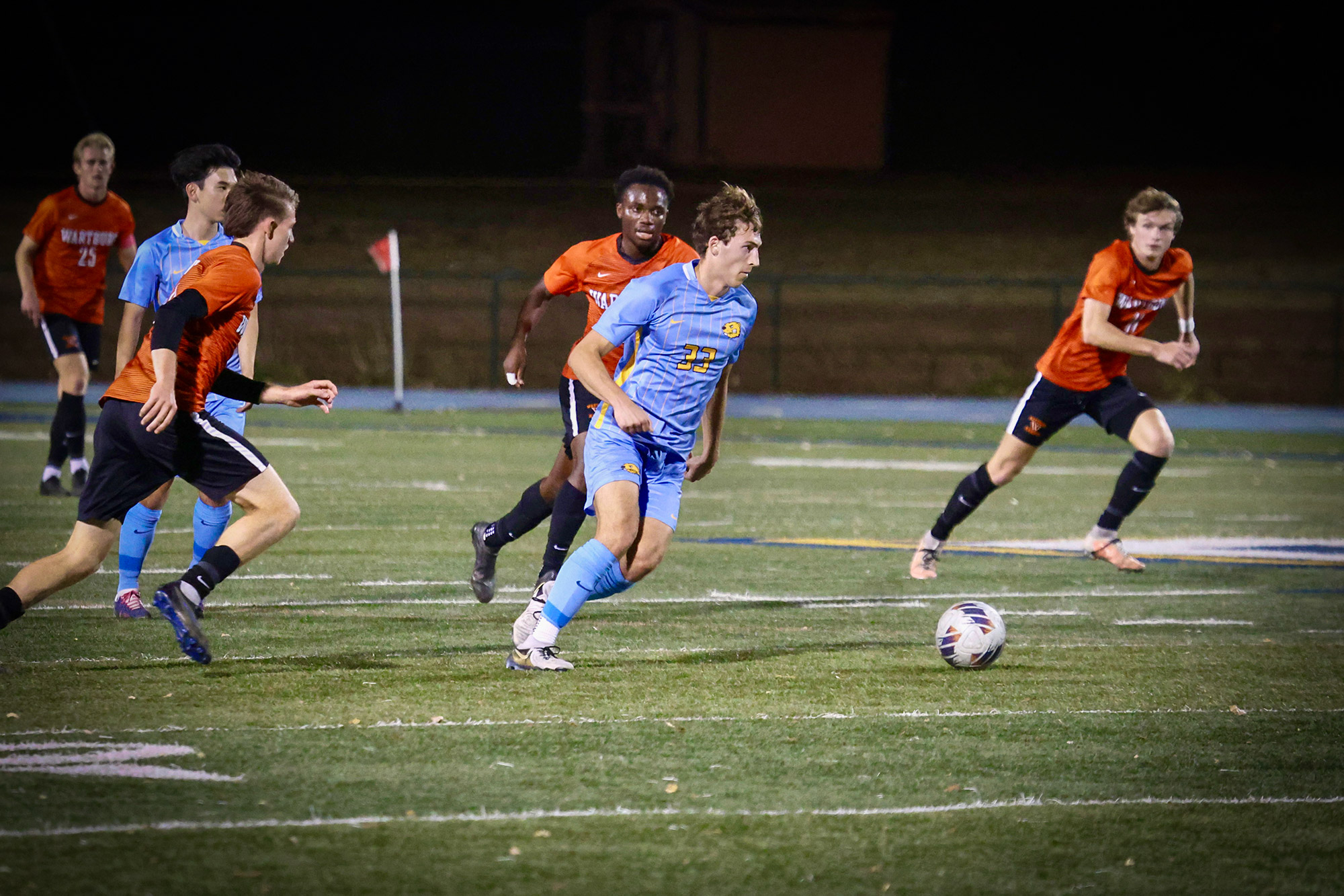 Canton Nadermann, BVU men's soccer vs. Wartburg