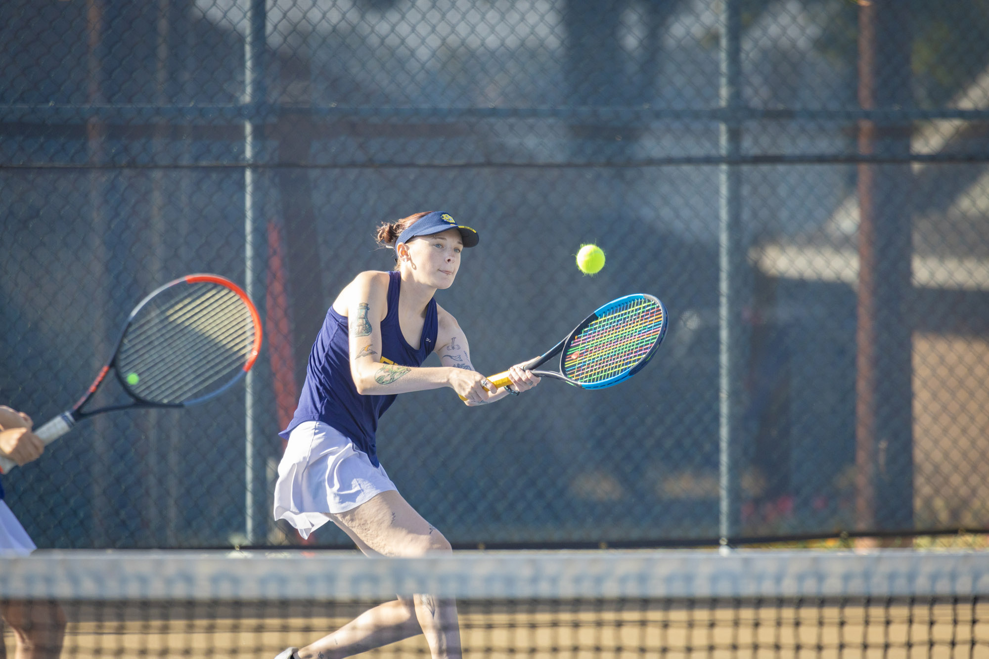 Fiona Astleford, women's tennis vs. Dubuque