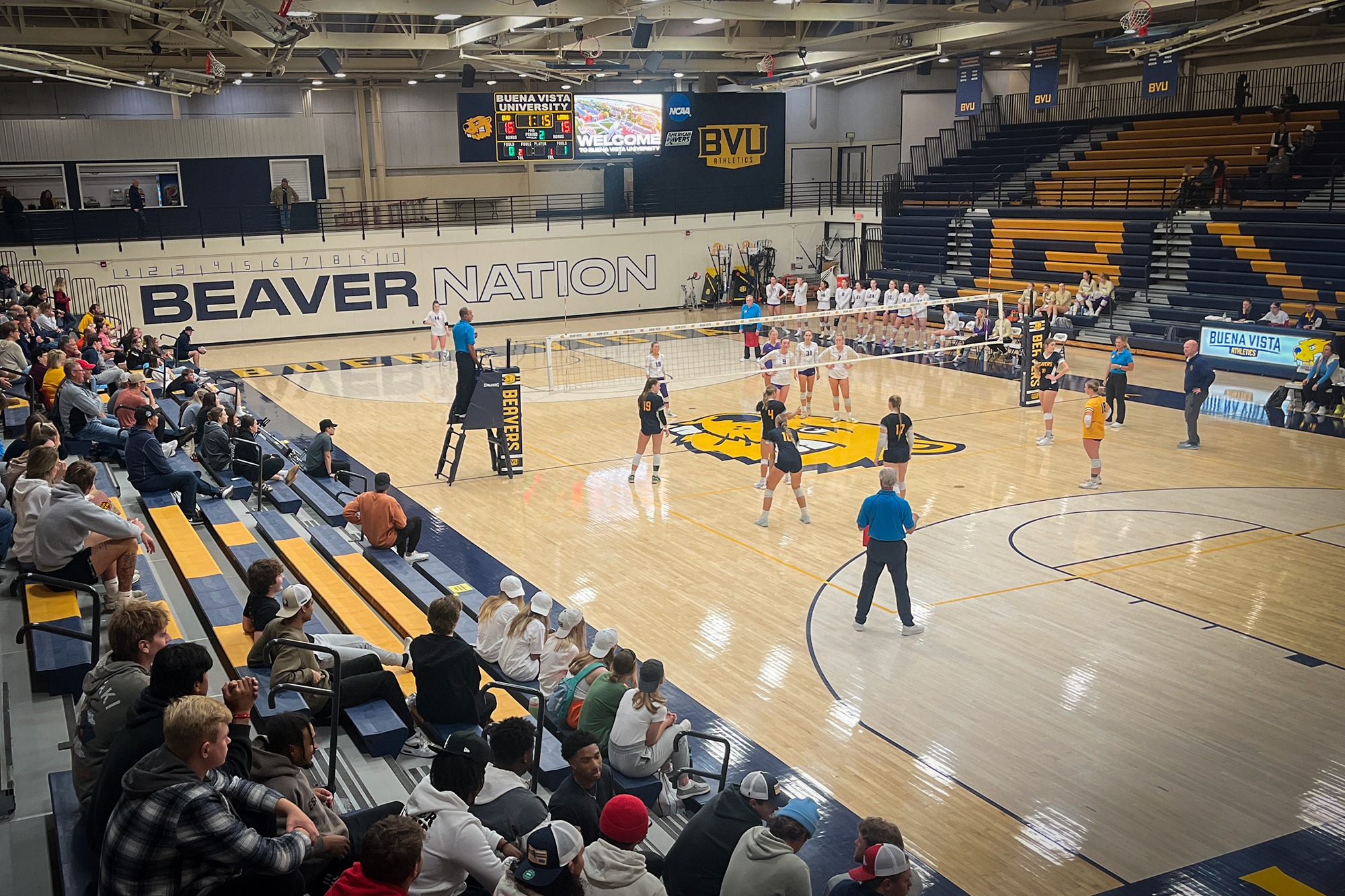 Buena Vista volleyball vs. Loras