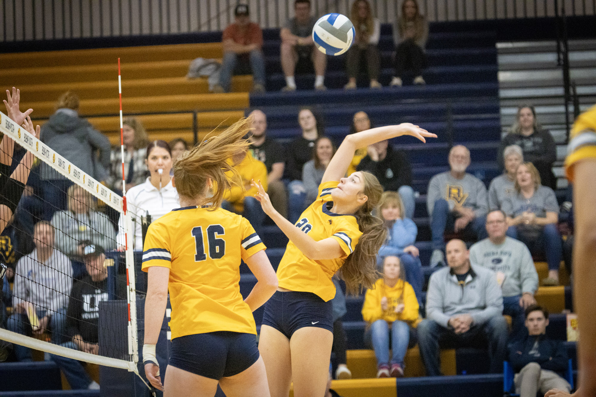 Peyton Ogle, BVU volleyball vs. Dubuque