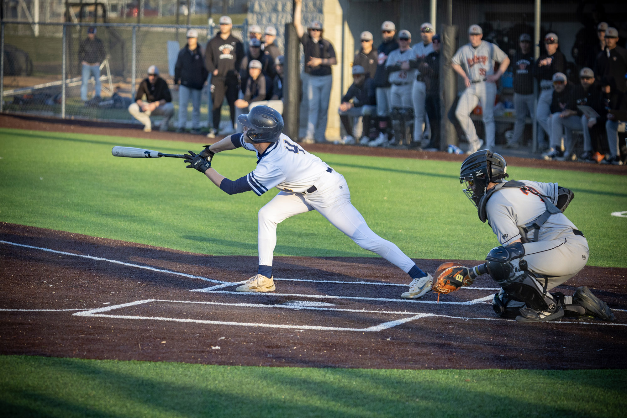Mathewson Becomes Hit King as Beavers Sweep DH over Wartburg - Buena Vista University