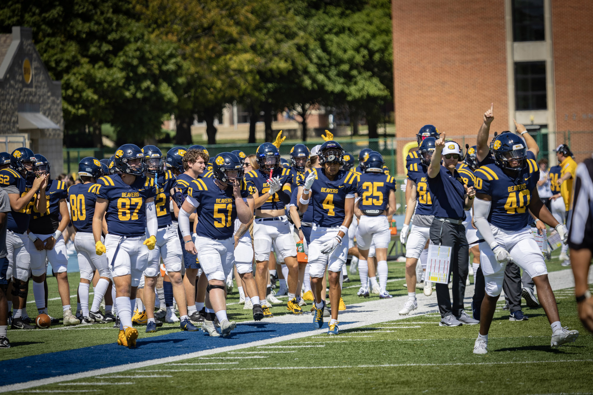 Football Drops Game to Dutch 520 Buena Vista University