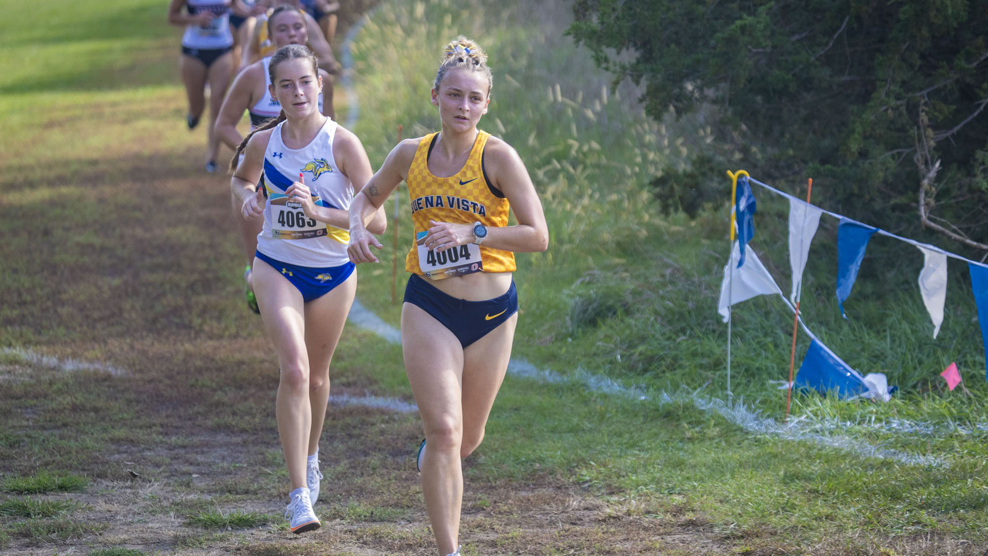 Lillian Dahlhauser, BVU cross country at Platte River Rumble
