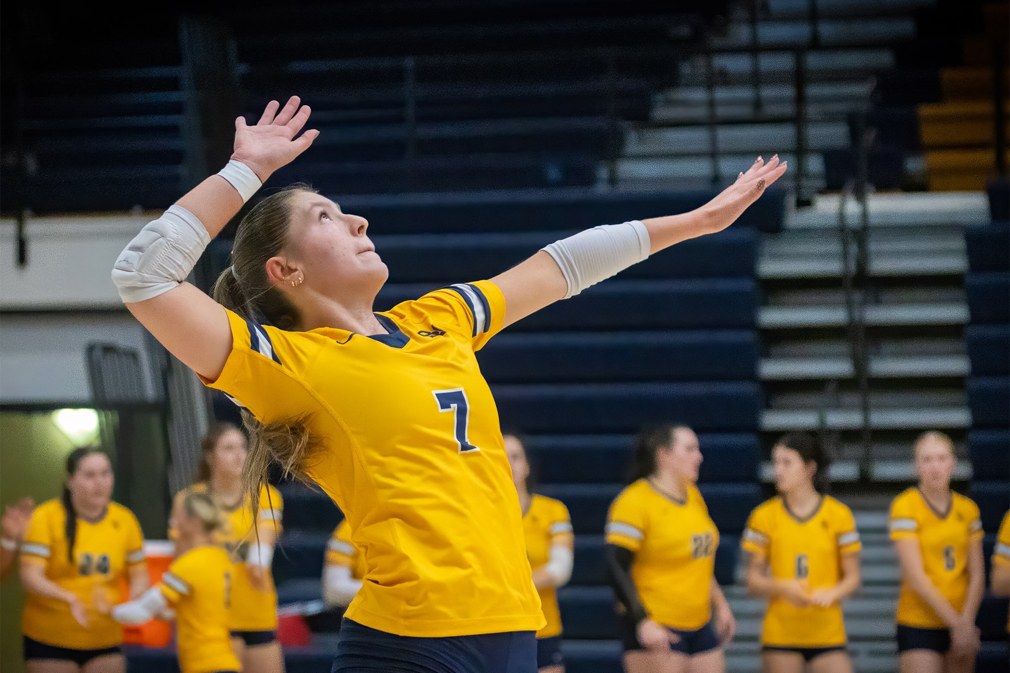 Merced Ramirez, BVU volleyball vs. Coe