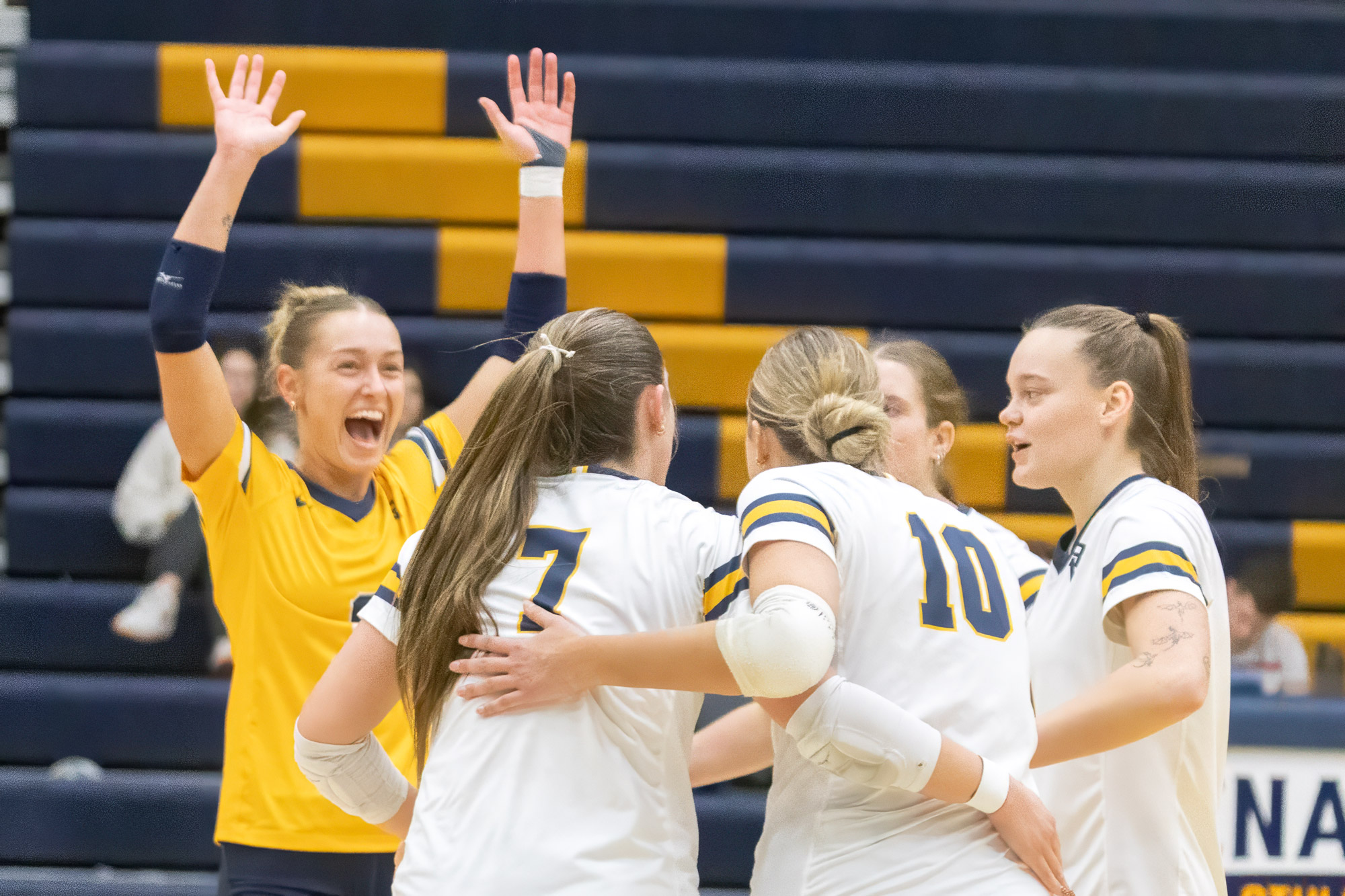 Celebration, BVU volleyball vs. Luther