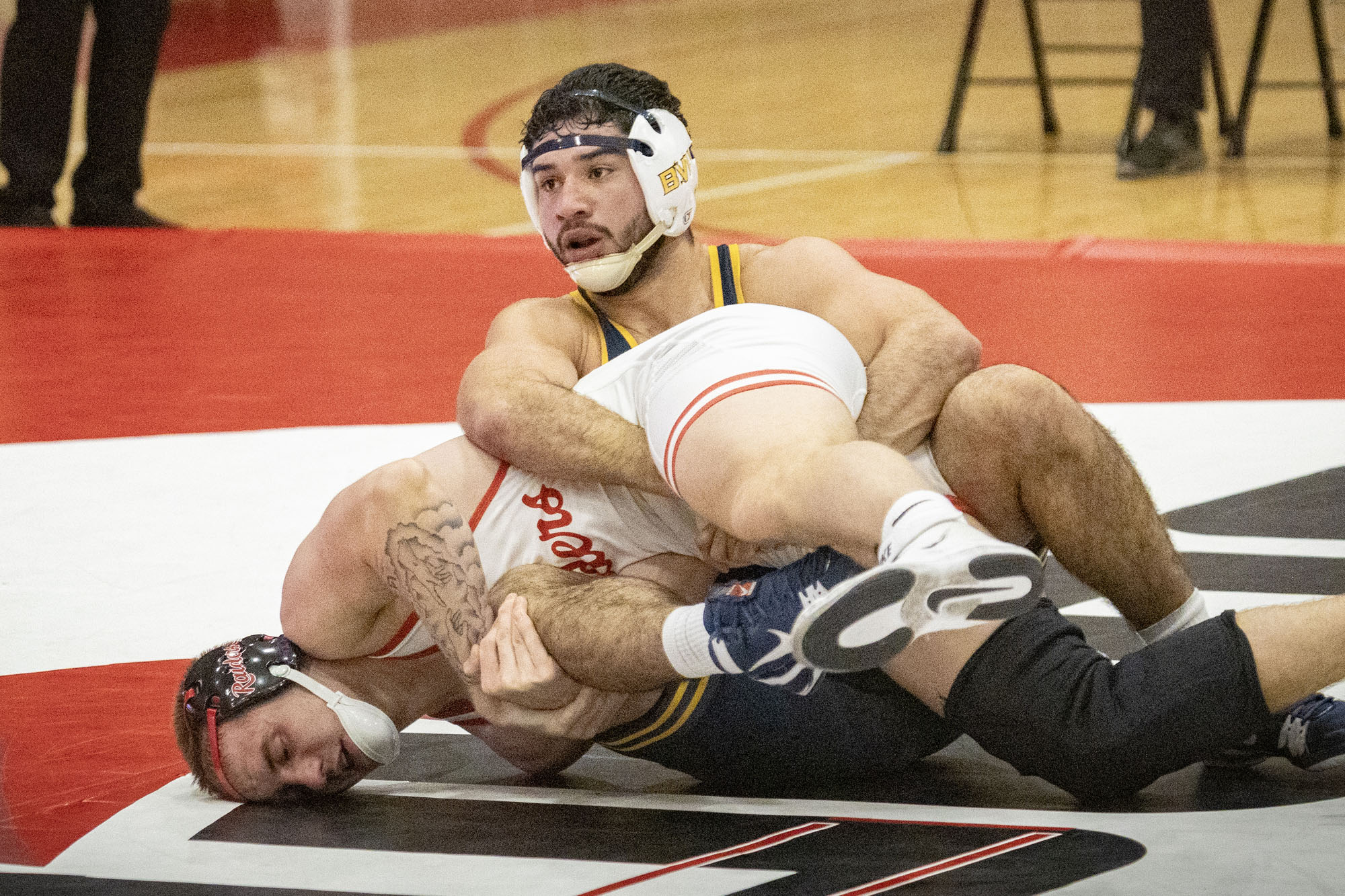 Luis Salazar, BVU men's wrestling at Northwestern College