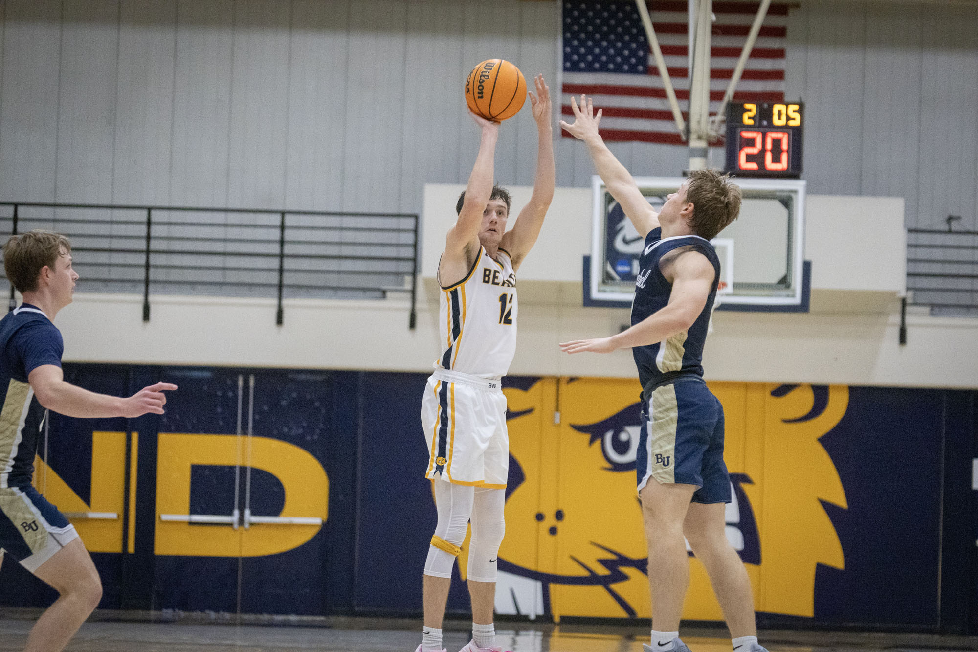 Adam Bryte, BVU men's basketball vs. Bethel