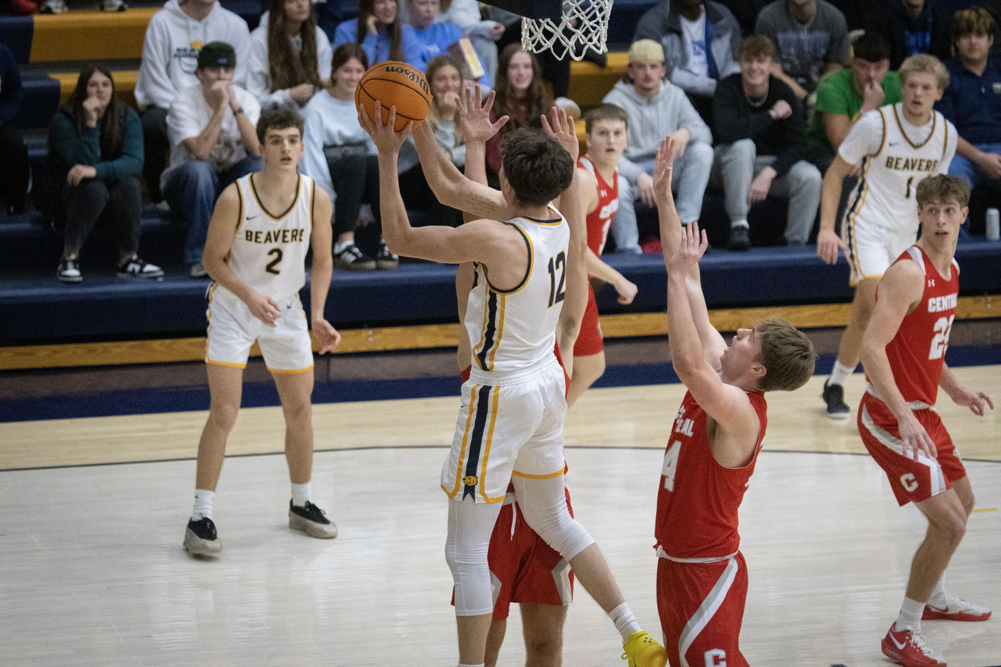 Adam Bryte, BVU men's basketball vs. Central