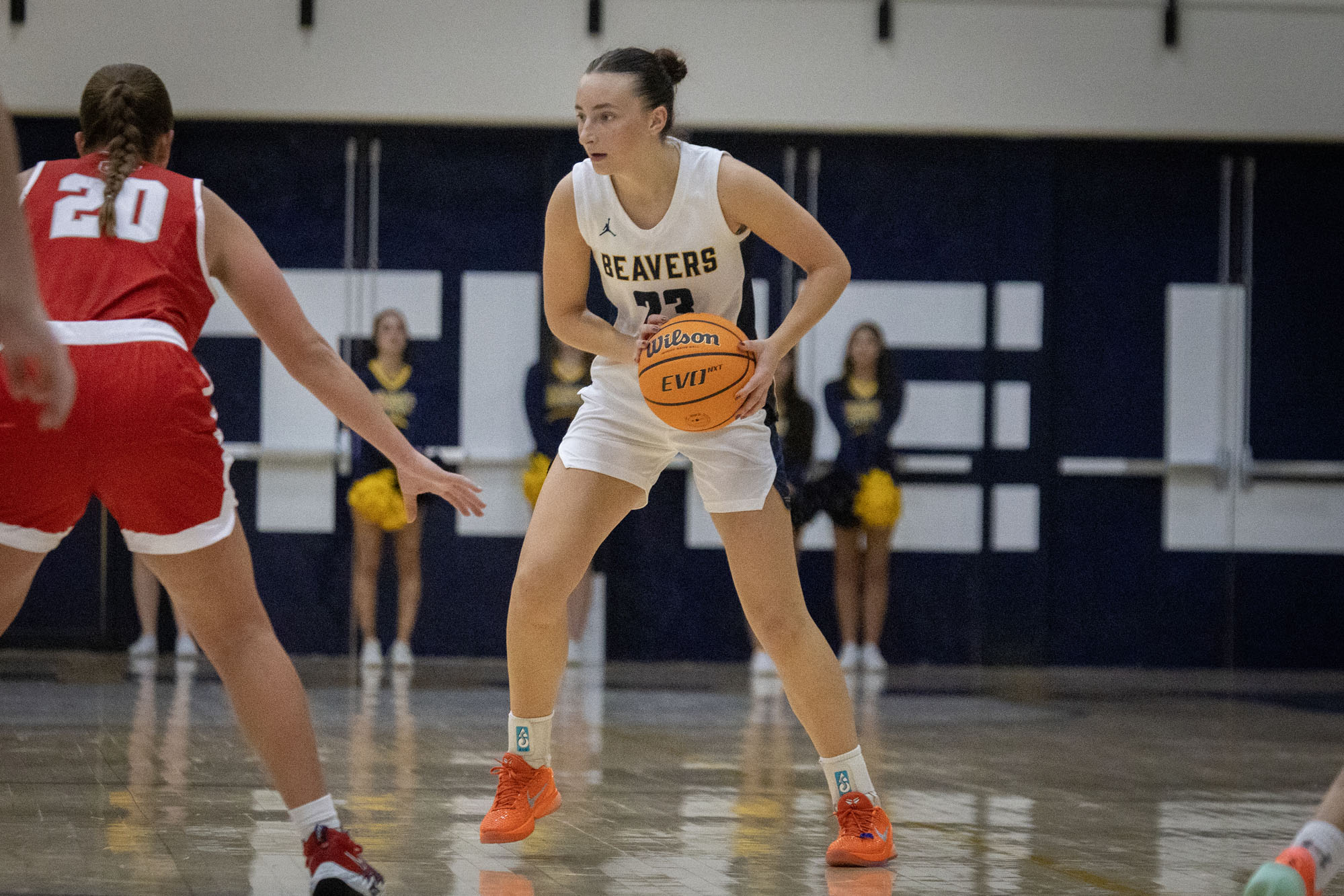 Tyme Boettcher, BVU women's basketball vs. Central