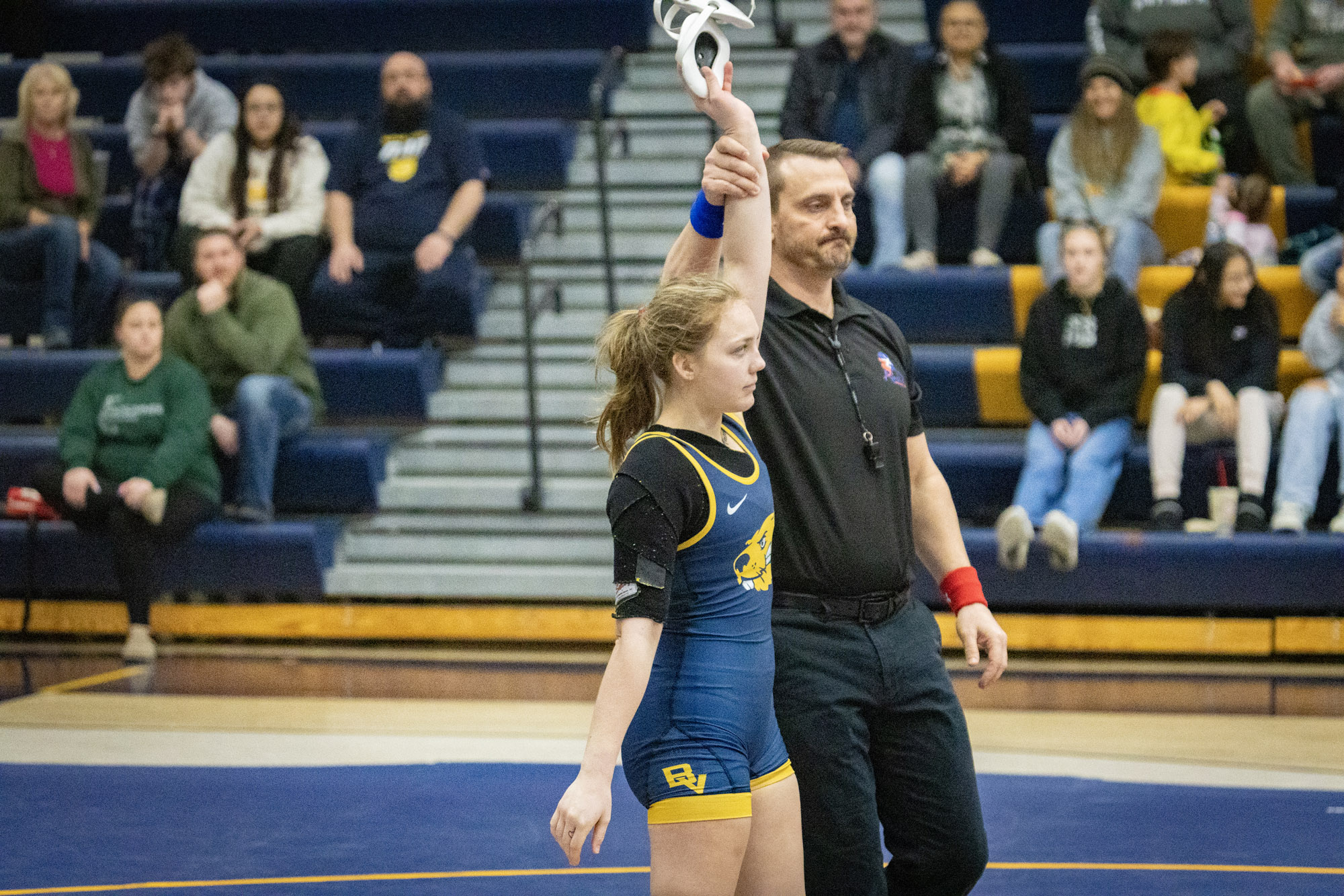 Harley Tobin, women's wrestling vs. Iowa Lakes