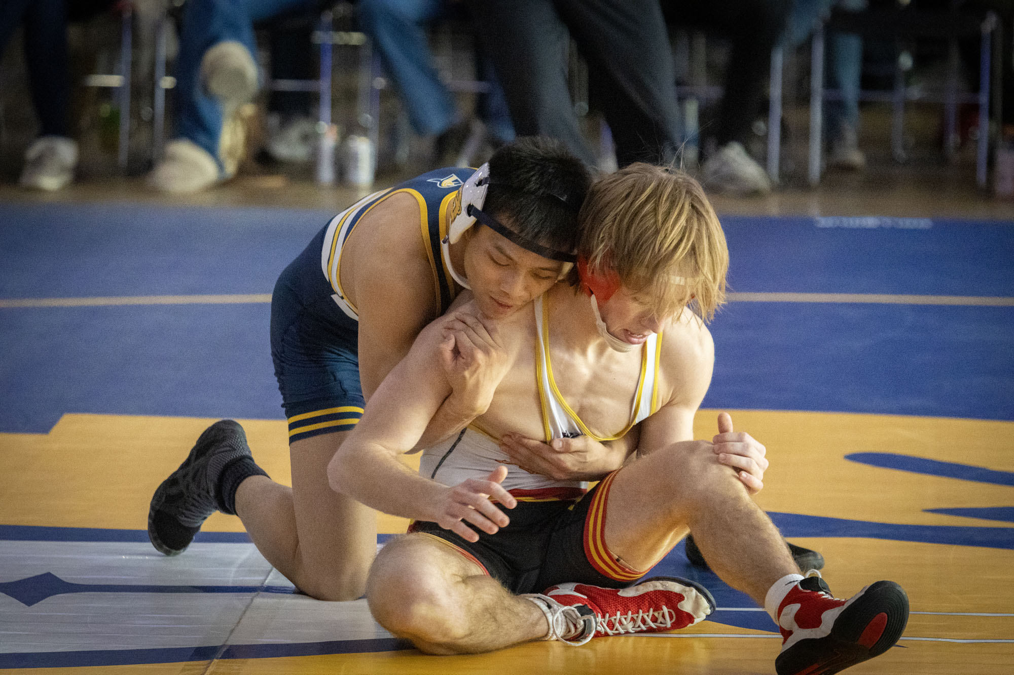 Nolan Nguyen, Men's wrestling vs. Simpson at the Ballroom Brawl