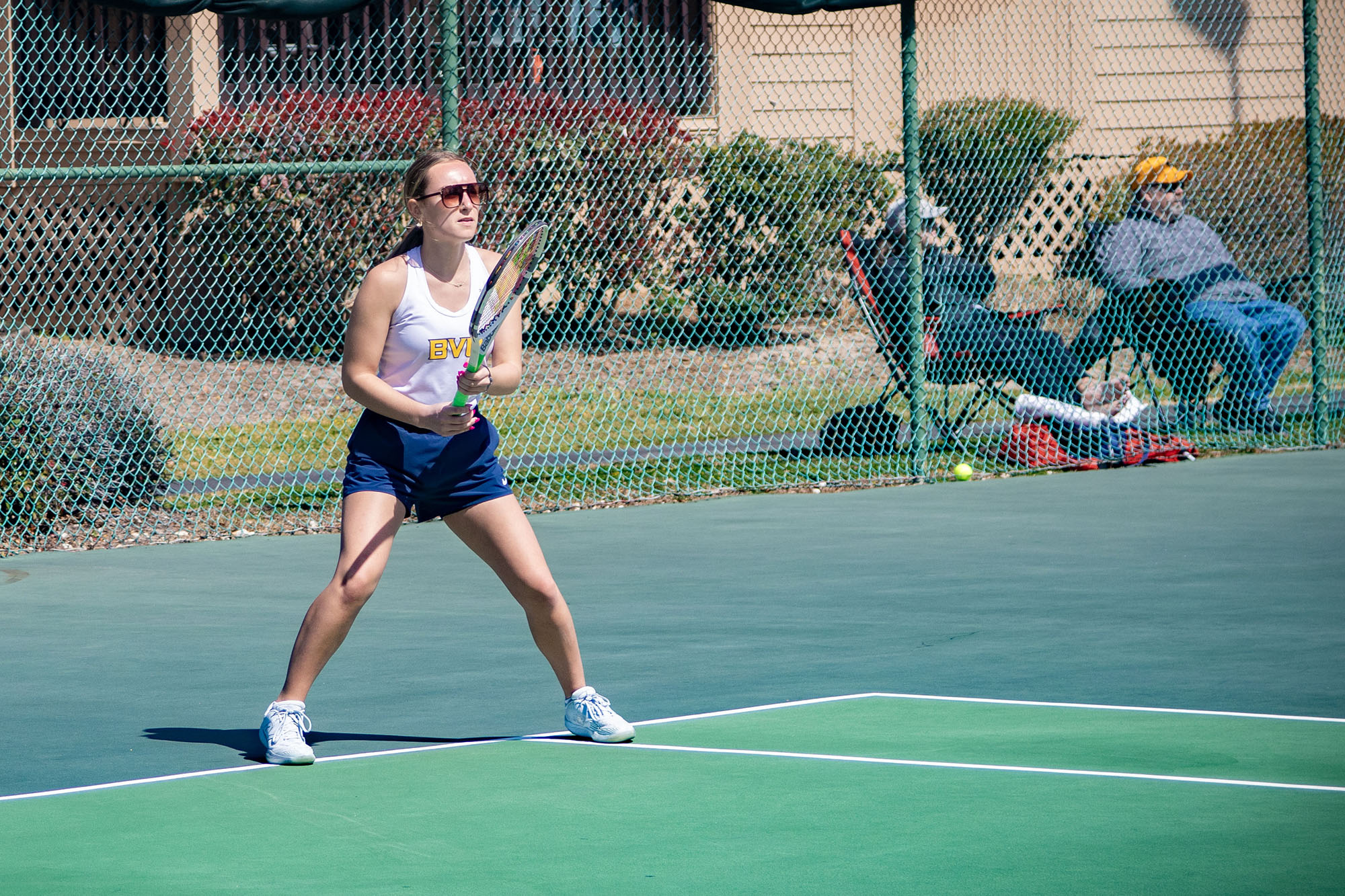 Macy Weller, BVU women's tennis at Hilton Head, S.C.