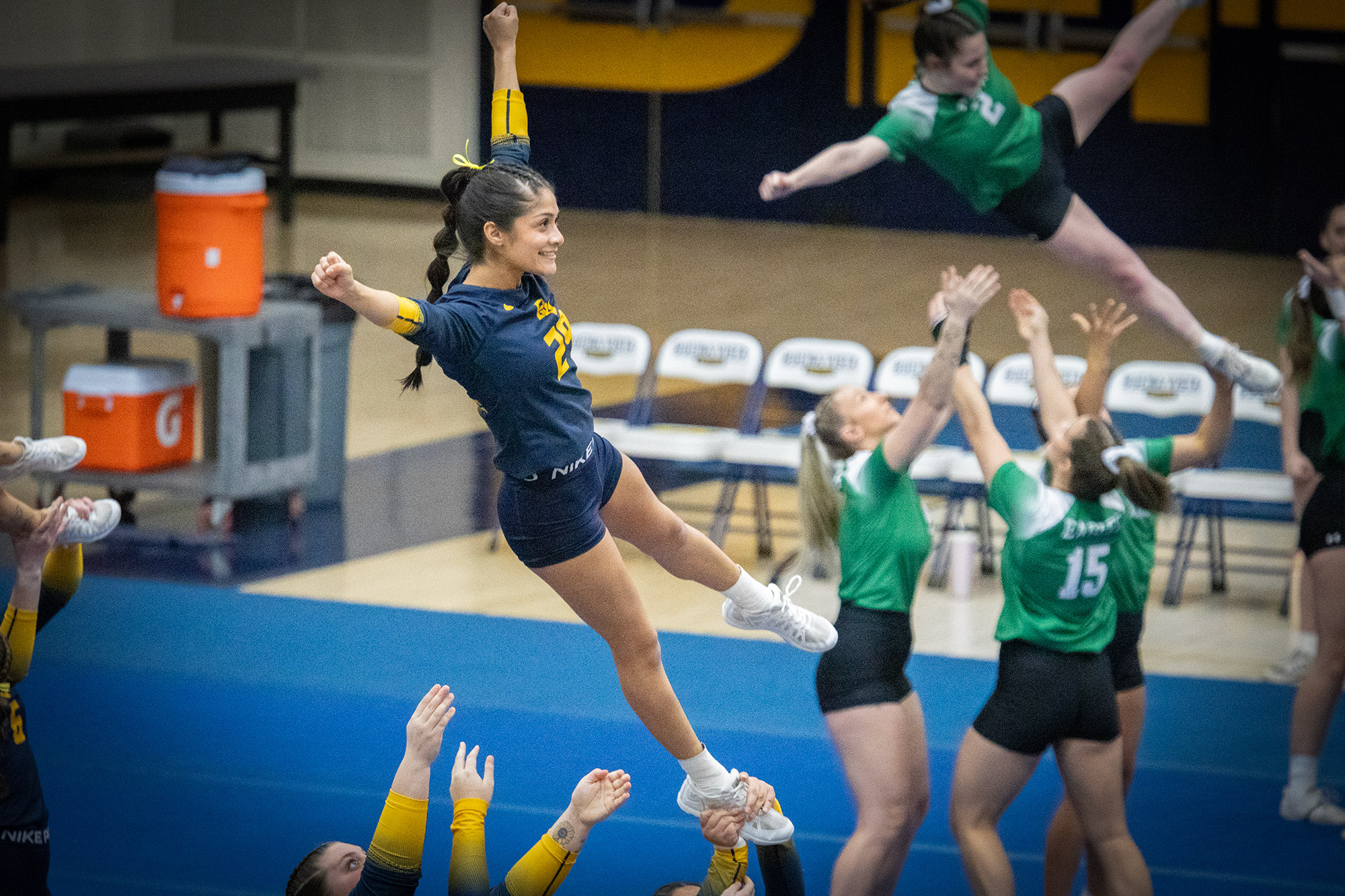 Dayana Bueso, BVU STUNT vs. Central Methodist