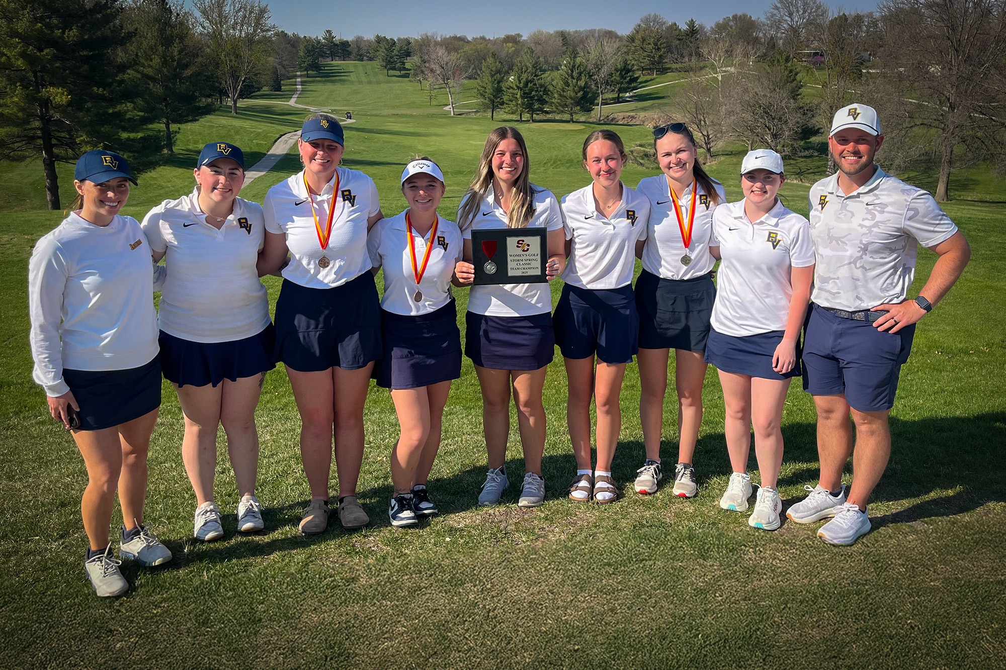 Women's Golf Team Champions, Simpson College Invite