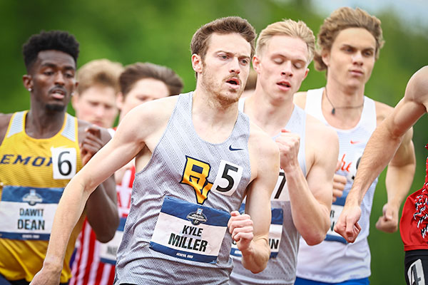 Kyle Miller in 800m finals, 2025 NCAA Division III Outdoor Track and Field Championships
