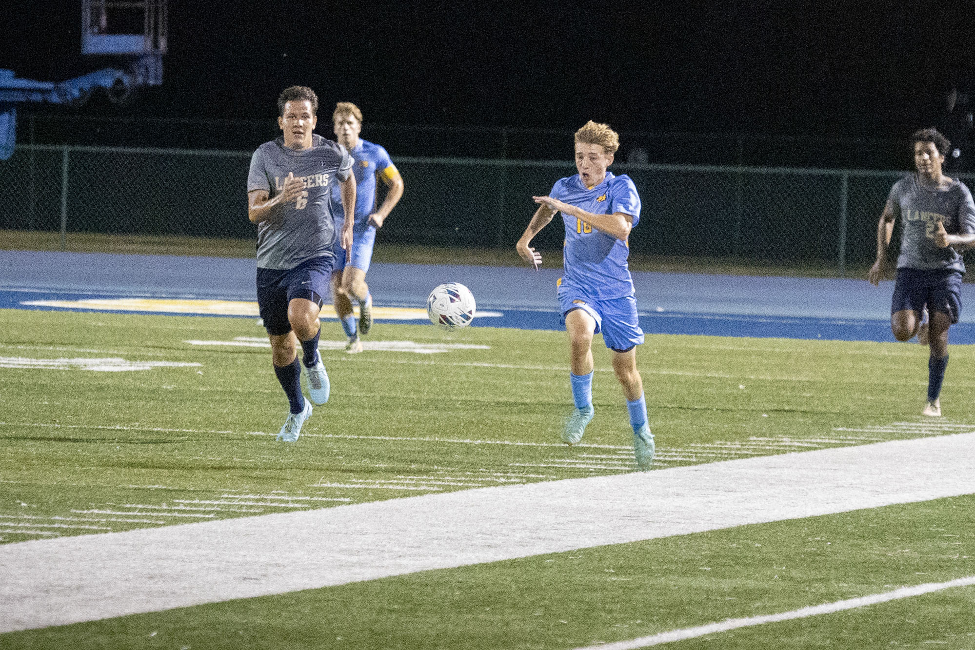 Jeramiah Rediske, BVU men's soccer vs. Mount Marty