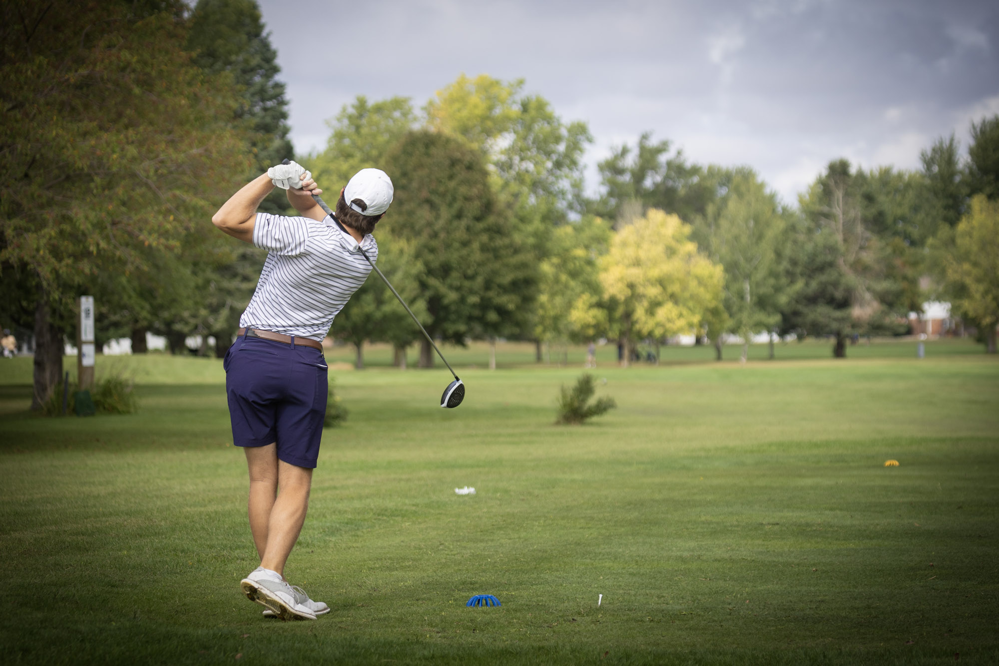 Mason Laven, men's golf at BVU Invite
