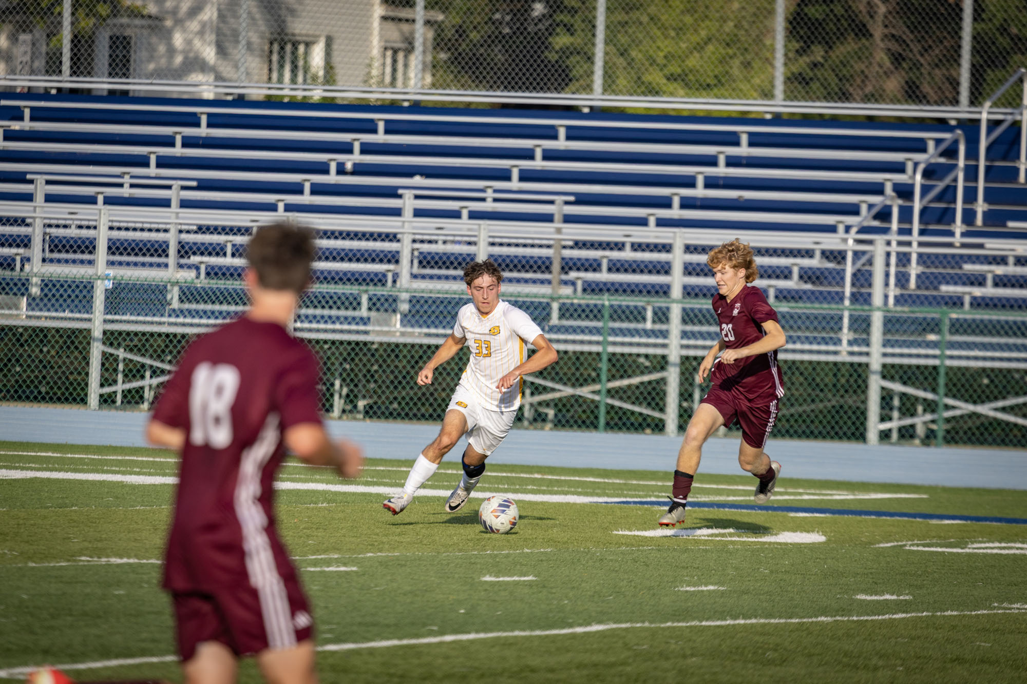 Canton Nadermann, BVU men's soccer vs. Faith Baptist