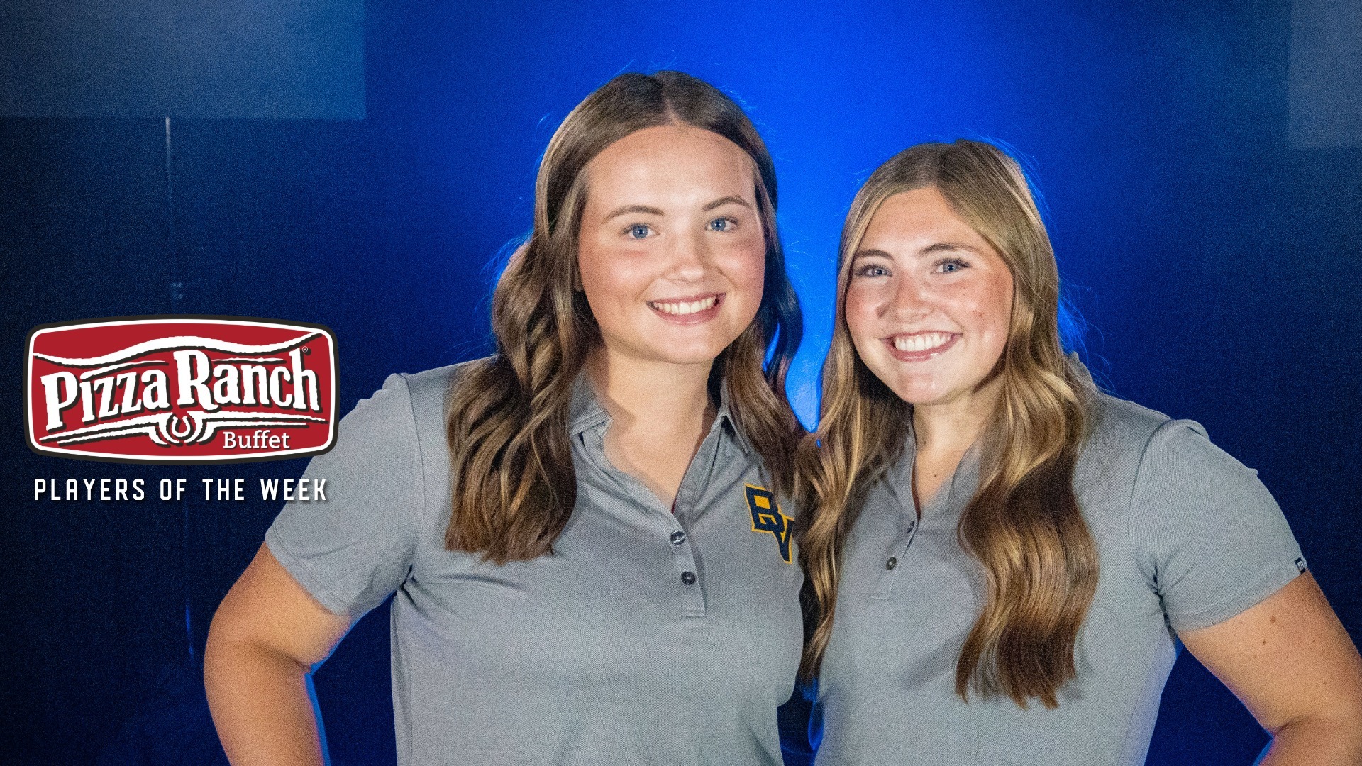 Hannah Swanson and Peyton Hartman, Pizza Ranch Players of the Week