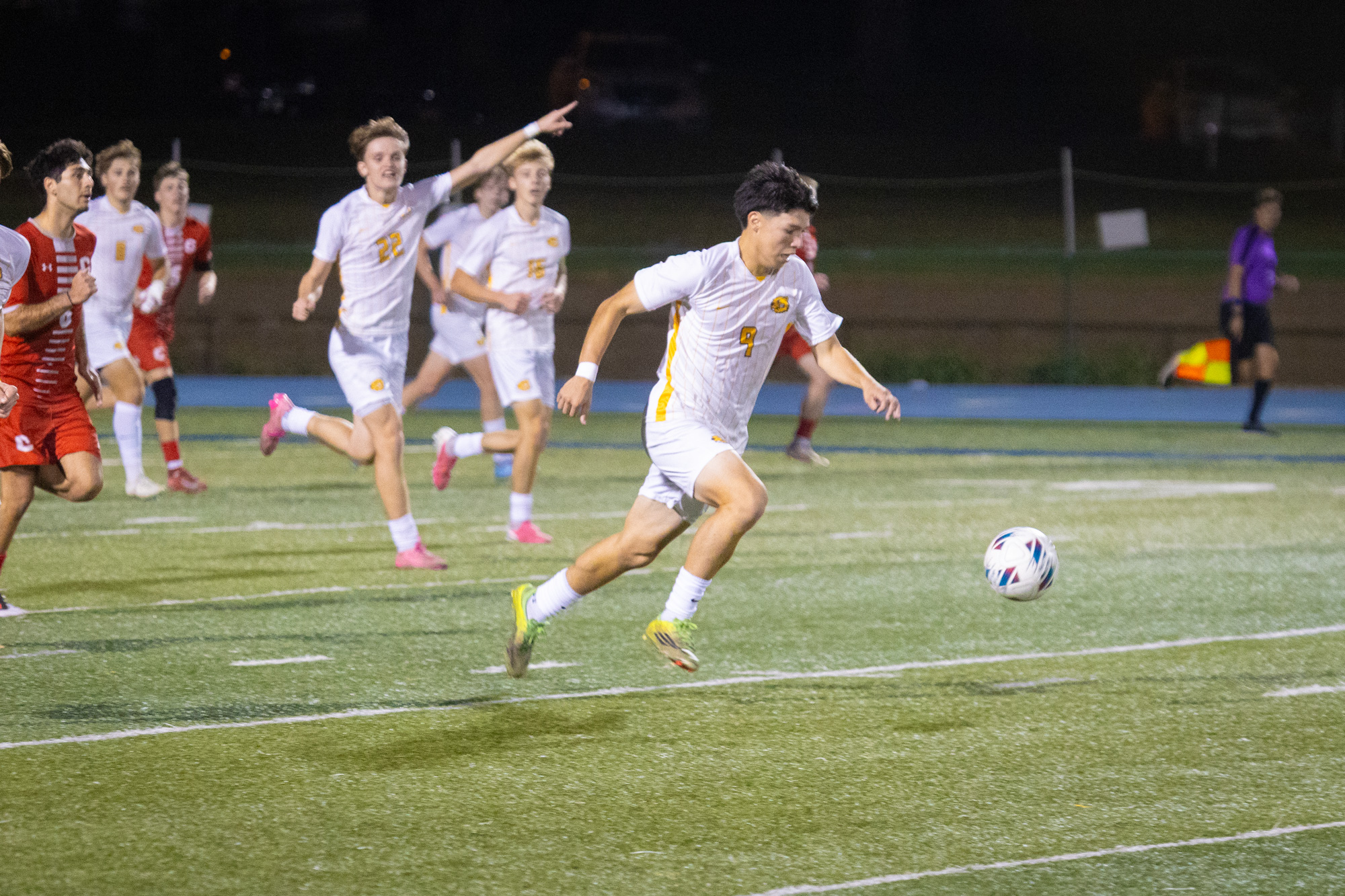 Raymond Hernandez, BVU men's soccer vs. Central