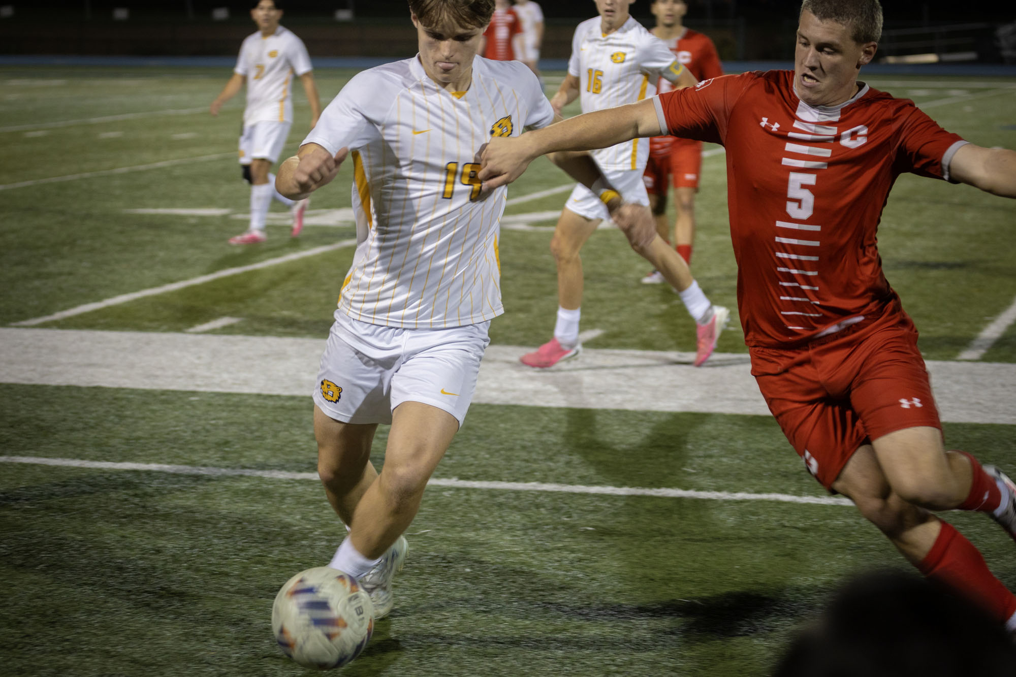 Jacob Freund, BVU men's soccer vs. Central