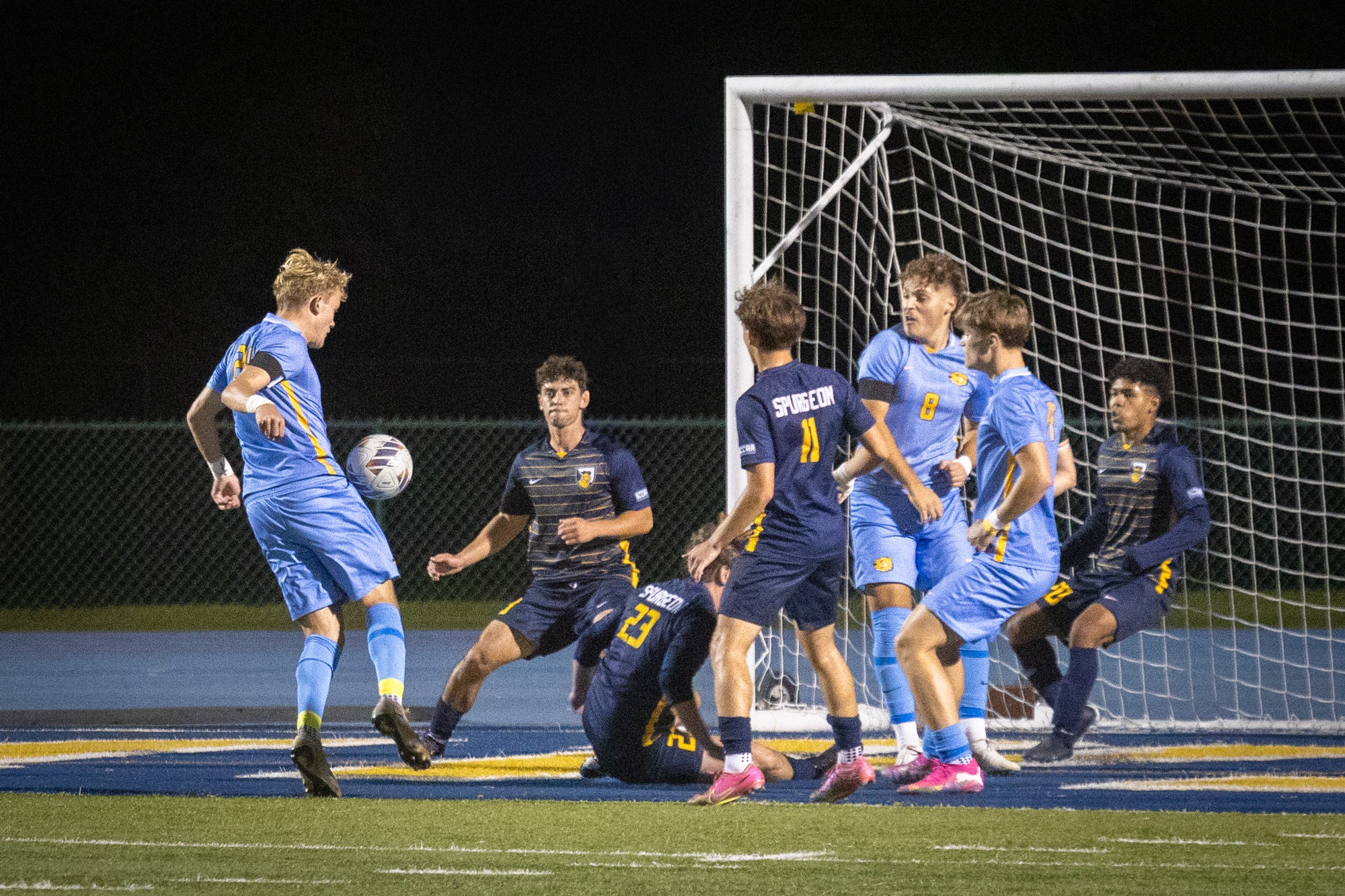 Men's soccer vs. Spurgeon