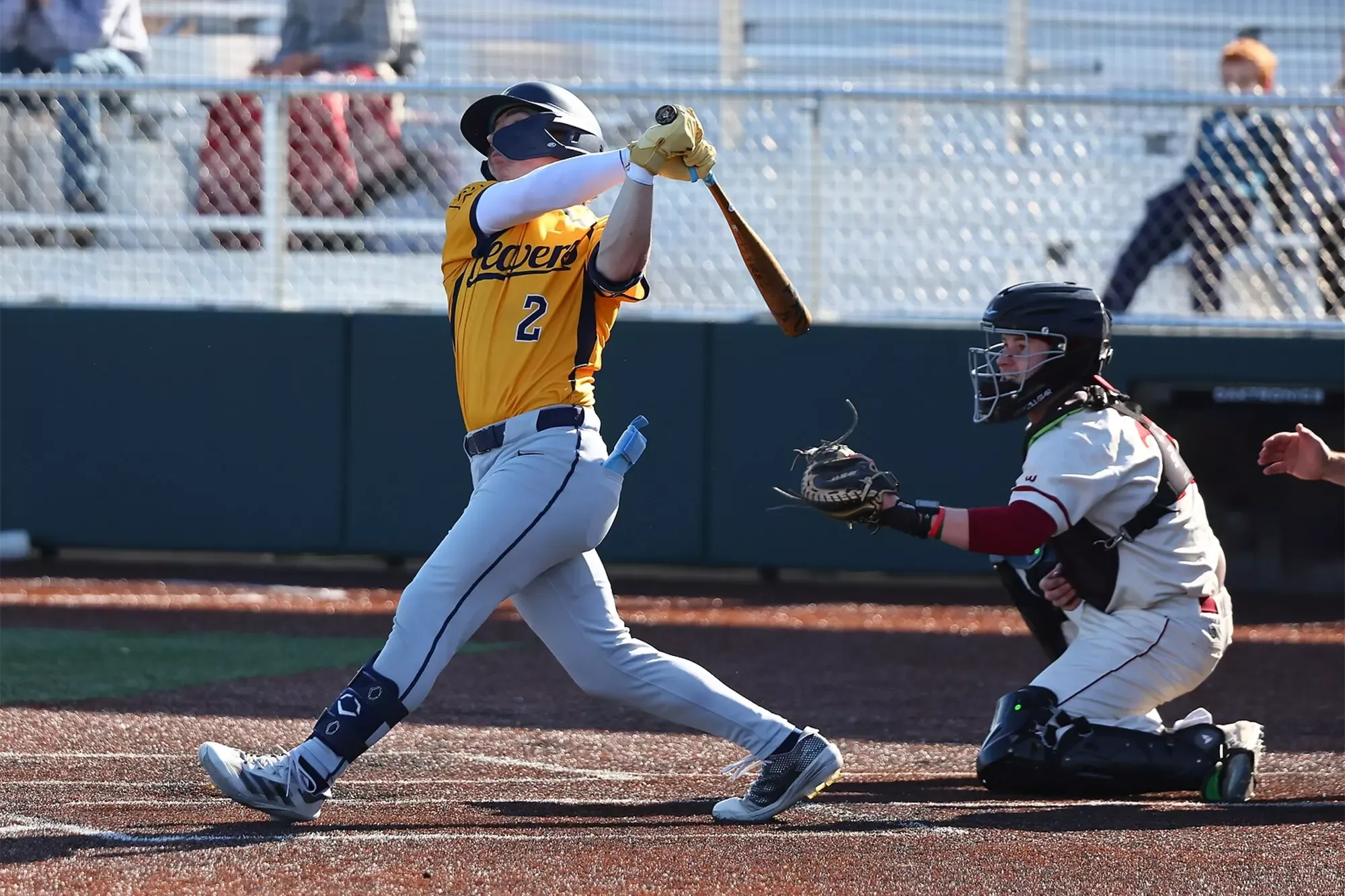 Brandon Jenkins grand slam, BVU baseball vs. Hamline