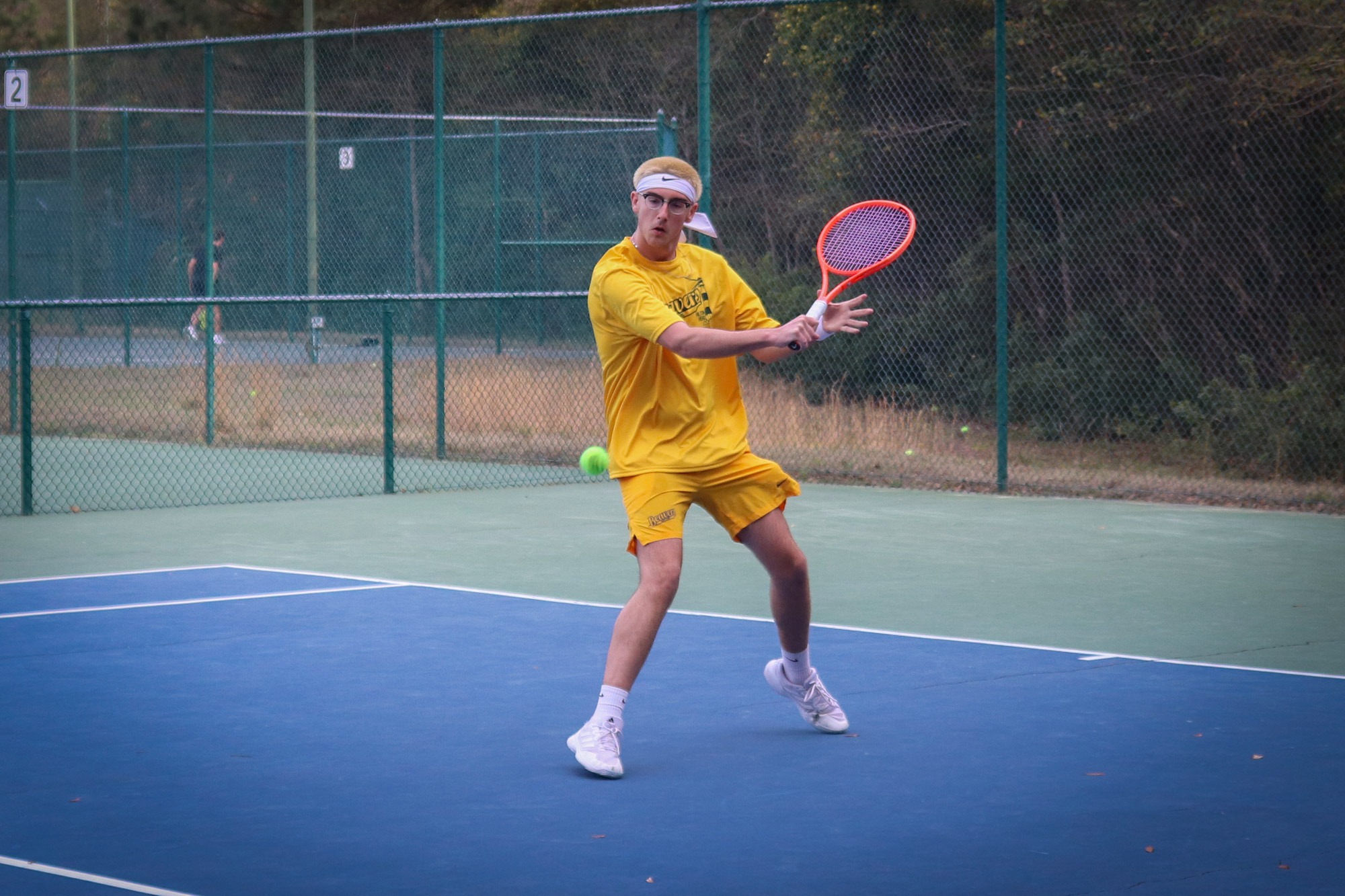 Ryan Smith, BVU men's tennis vs. Lancaster Bible College
