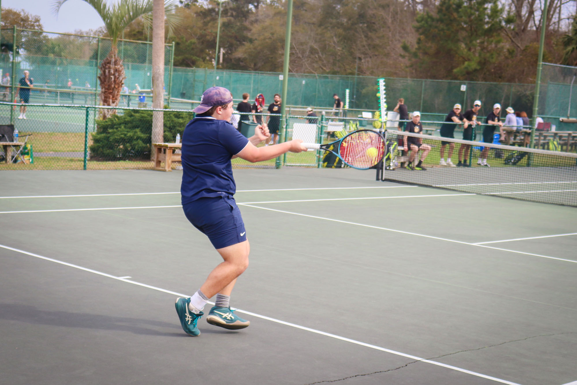 Owen Stansberry, BVU men's tennis in Hilton Head